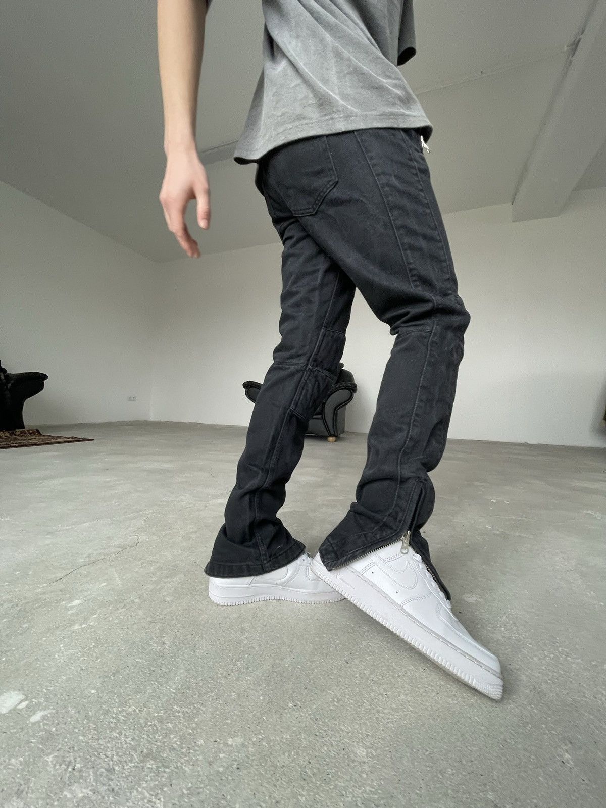 H&M × Isabel Marant H&M x Isabel Marant biker jeans double knee Size US 30 / EU 46 - 4 Thumbnail