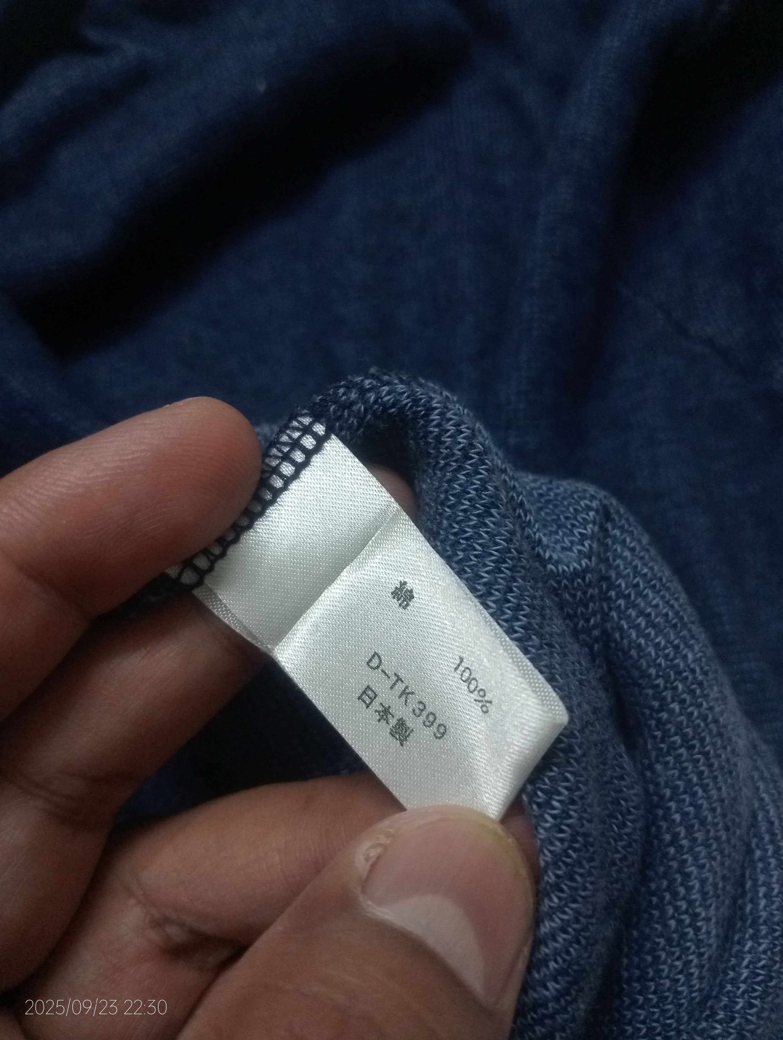 Blue Blue Japan Vintage Single Stitch Blue Blue Japan Plain Tee Size US L / EU 52-54 / 3 - 3 Thumbnail