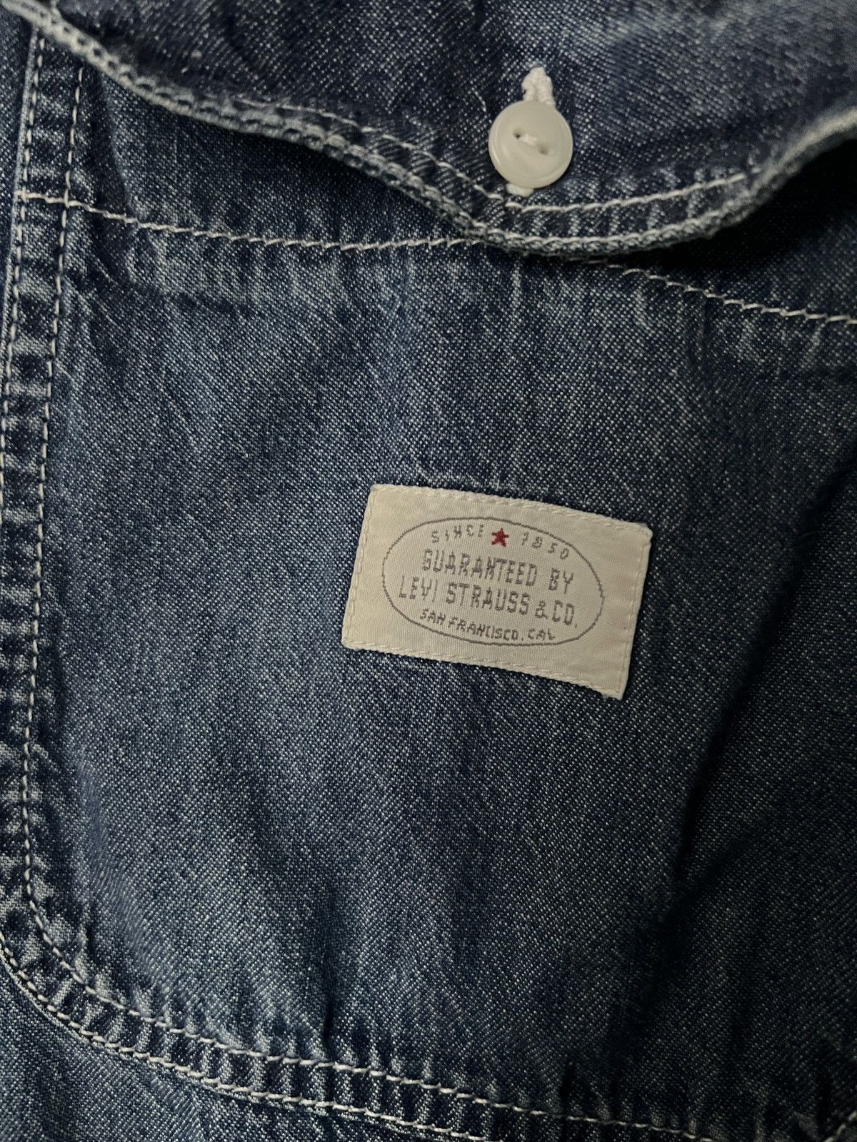 Levi's Vintage Clothing Ultra-rare vintage Levi’s denim shirt, 1980s. A Chuck Berry Size US L / EU 52-54 / 3 - 5 Thumbnail