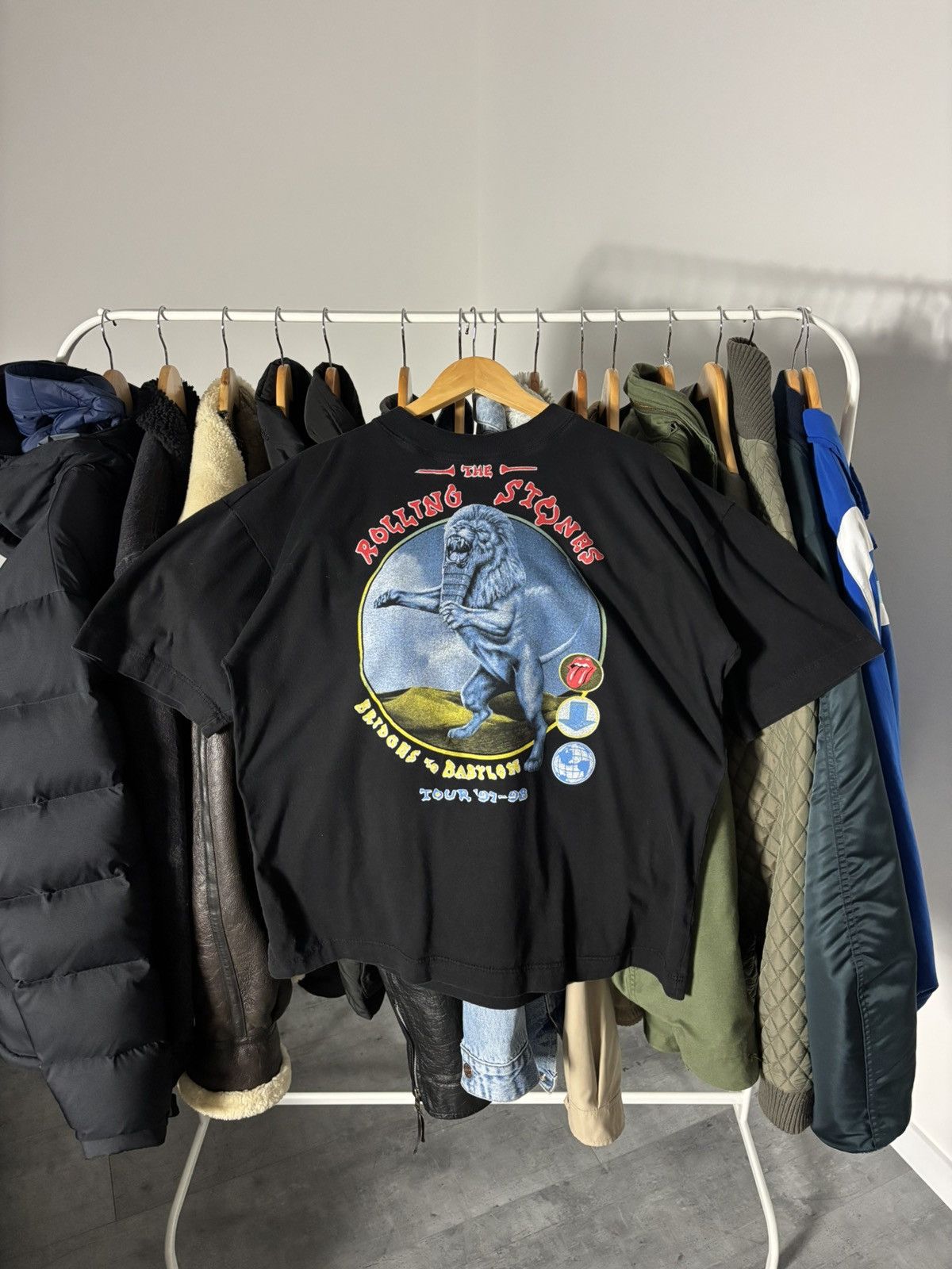 The Rolling Stones Vintage 1990’s The Rolling Stones Bridges to Babylon T-shirt Size US L / EU 52-54 / 3 - 1 Thumbnail