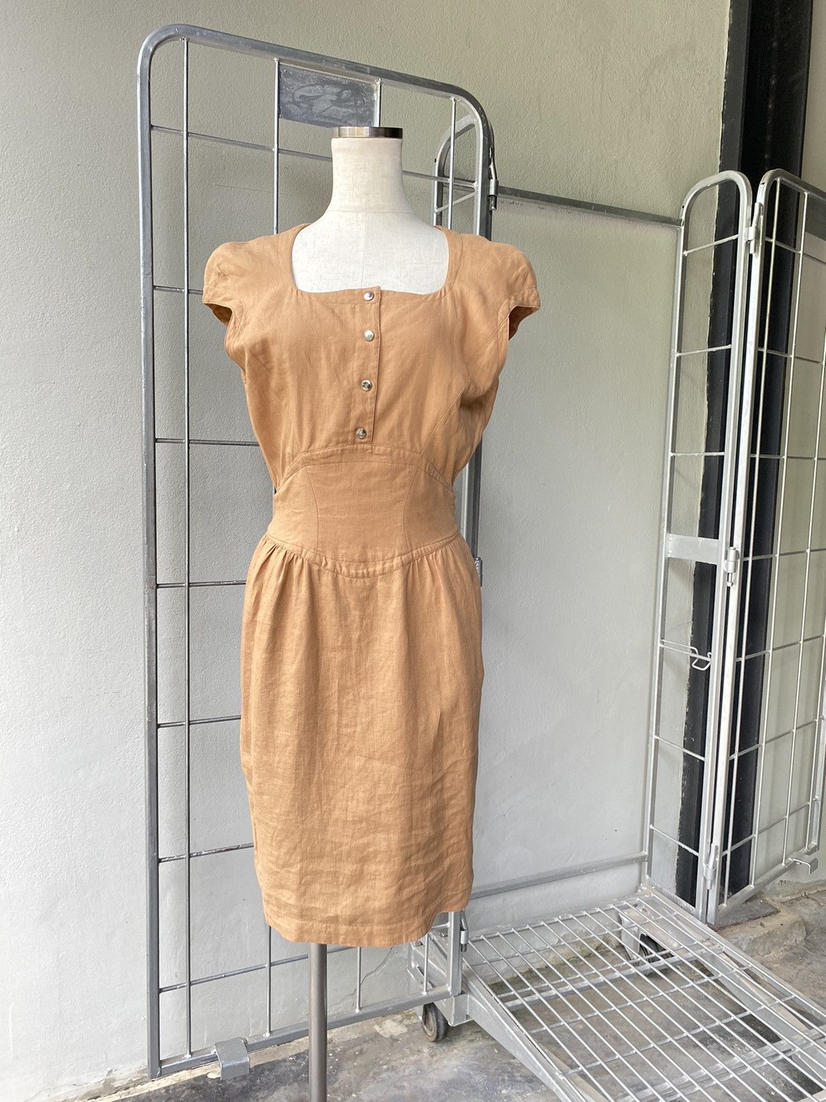 Thierry Mugler Thierry Mugler vintage brow dress Size M / US 6-8 / IT 42-44 - 2 Thumbnail