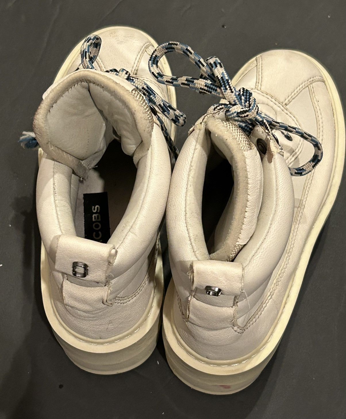 Marc Jacobs Marc Jacob’s white/cream leather boot Size US 8 / IT 38 - 4 Thumbnail