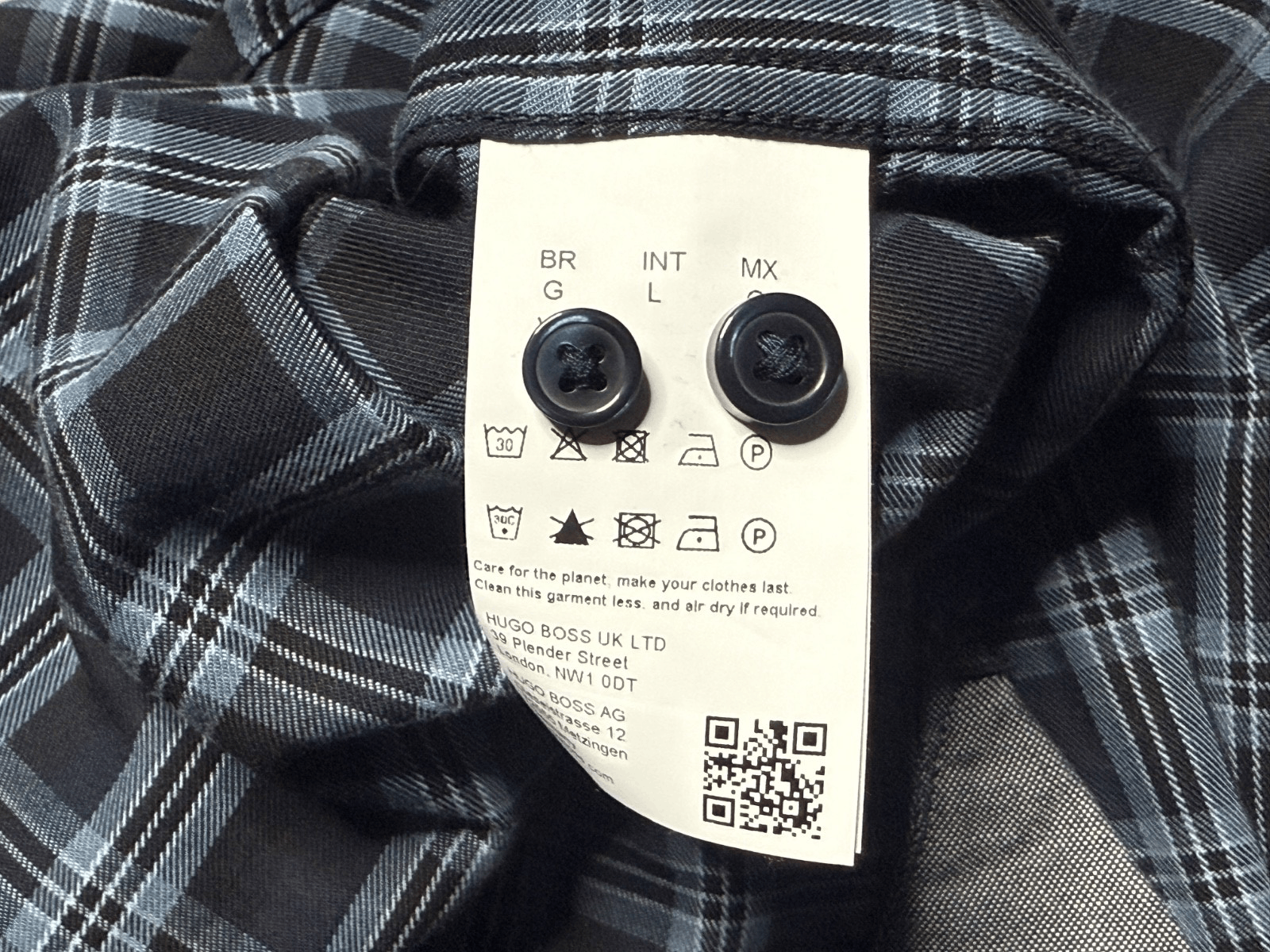 Hugo Boss Hugo Boss men's shirt L Size US L / EU 52-54 / 3 - 4 Thumbnail