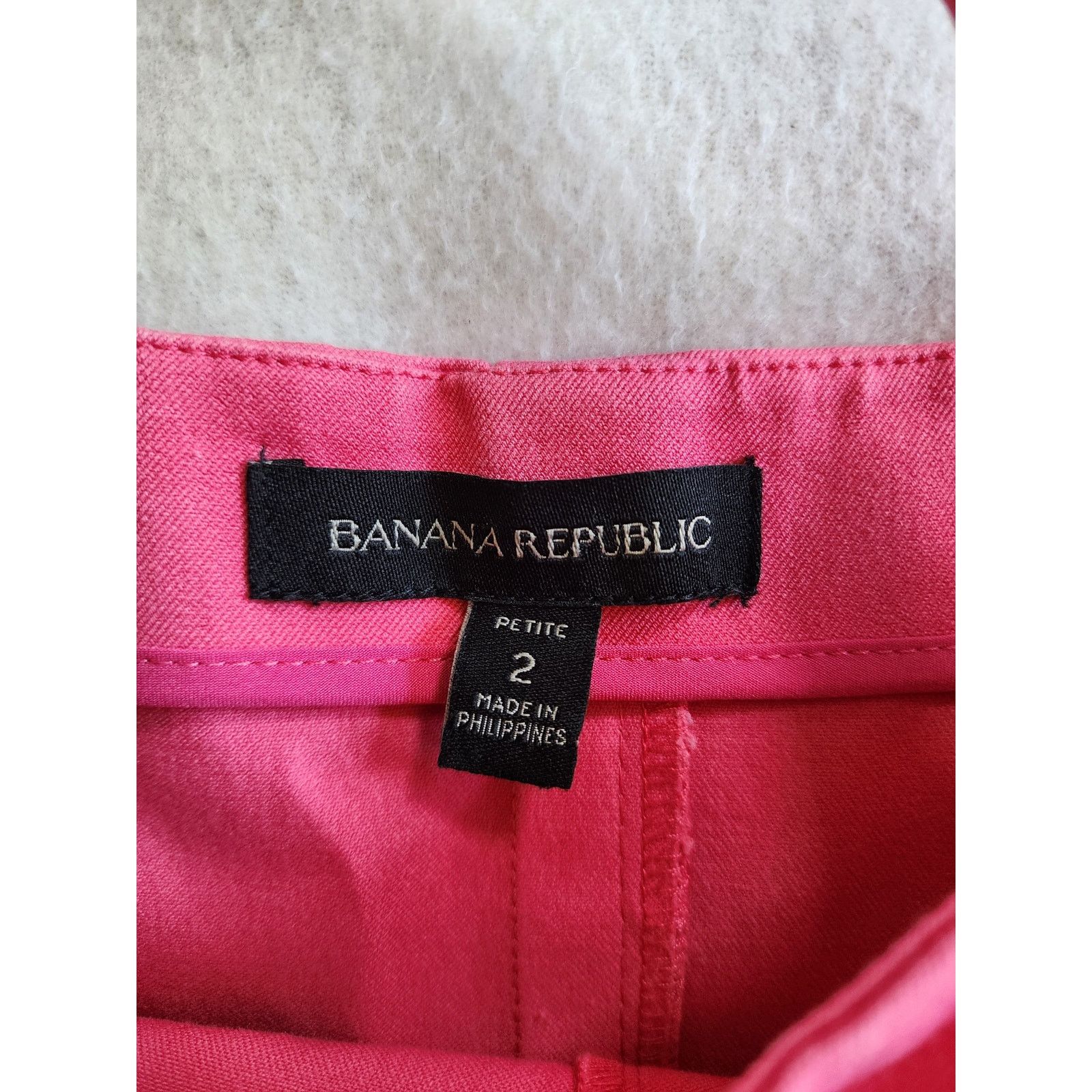 Banana Republic Banana Republic Pink Stretch Sheath Dress 2P Barbiecore Size XS / US 0-2 / IT 36-38 - 3 Thumbnail