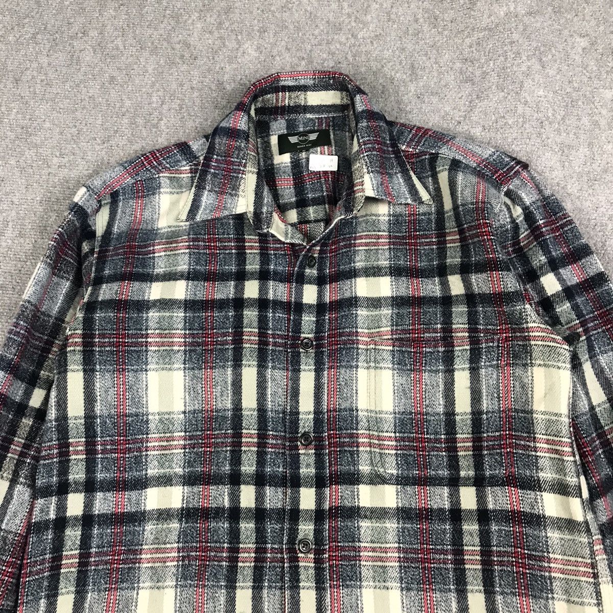 Japanese Brand MINI ROVER BUTTON UP SHIRT FLEECE Size US S / EU 44-46 / 1 - 2 Thumbnail