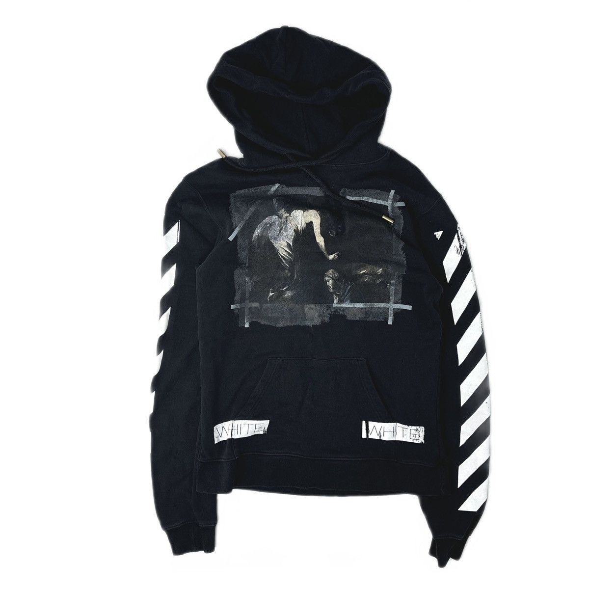 Off-White Off-White Caravaggio Annunciation Hoodie Size US S / EU 44-46 / 1 - 1 Thumbnail