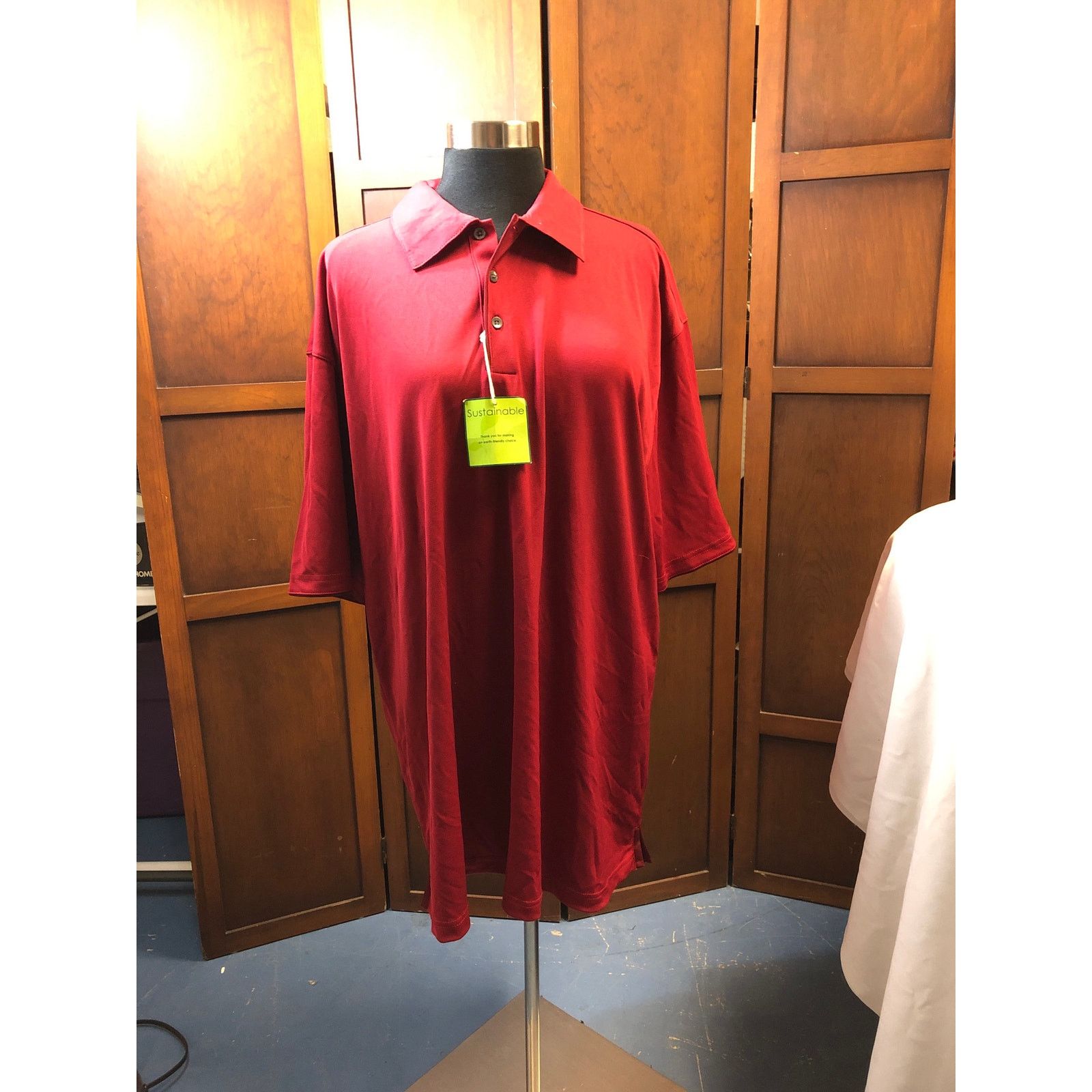 Port Authority mens port authority red dress shirt Size US XL / EU 56 / 4 - 1 Thumbnail