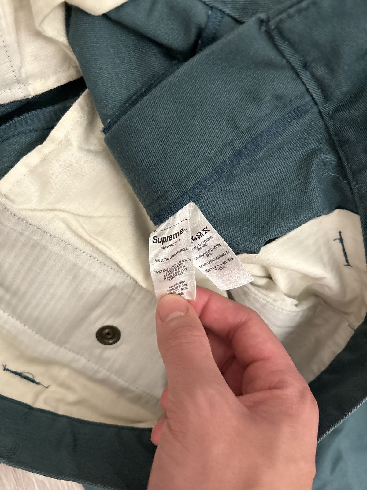 Supreme Supreme Work Pant (SS22) Work Green Size US 36 / EU 52 - 5 Thumbnail
