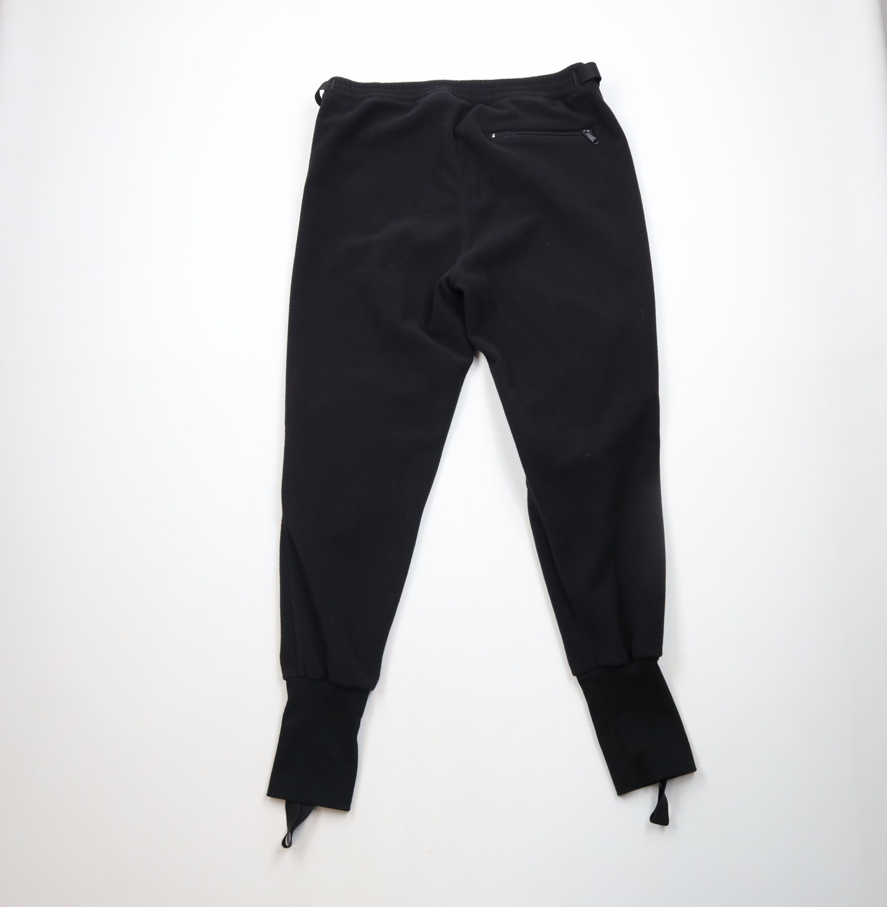 Cabelas × Vintage Vintage 90s Cabelas Cuffed Fleece Joggers Pants Black Size US 36 / EU 52 - 8 Thumbnail