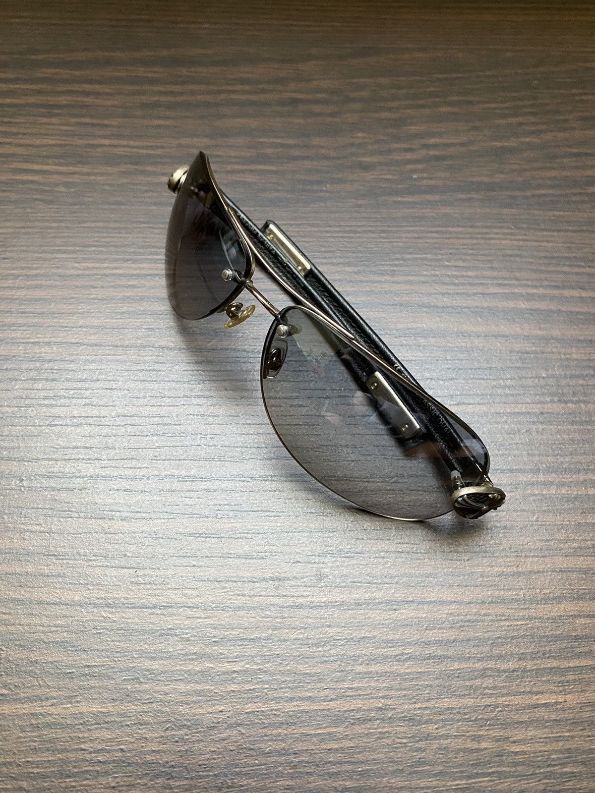 Chrome Hearts CLASSIC OVAL Chrome Hearts Sunglasses Size ONE SIZE - 7 Thumbnail
