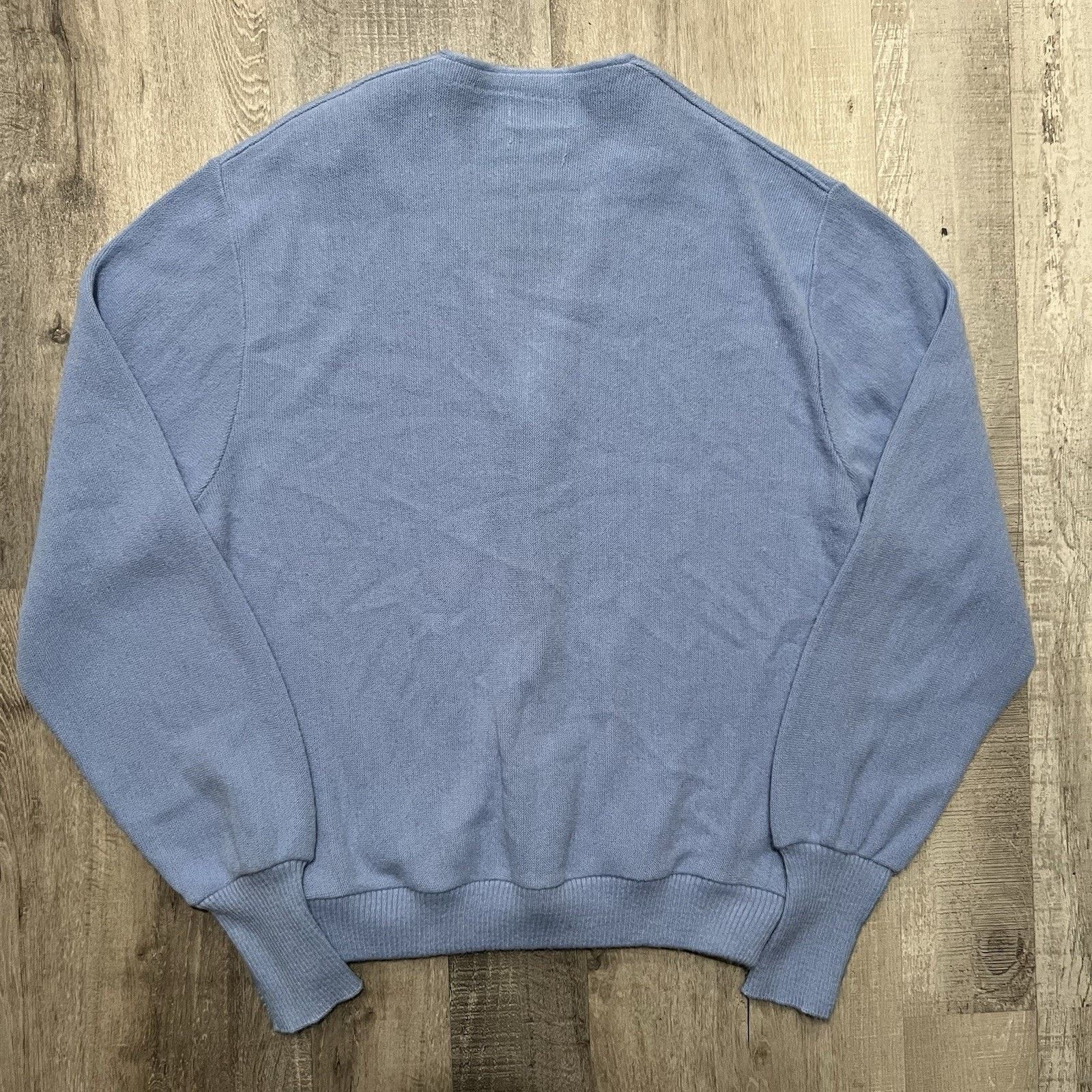 Other VTG The JC Penney Sweater Baby Blue Preppy Button Sweater Size US XL / EU 56 / 4 - 2 Thumbnail