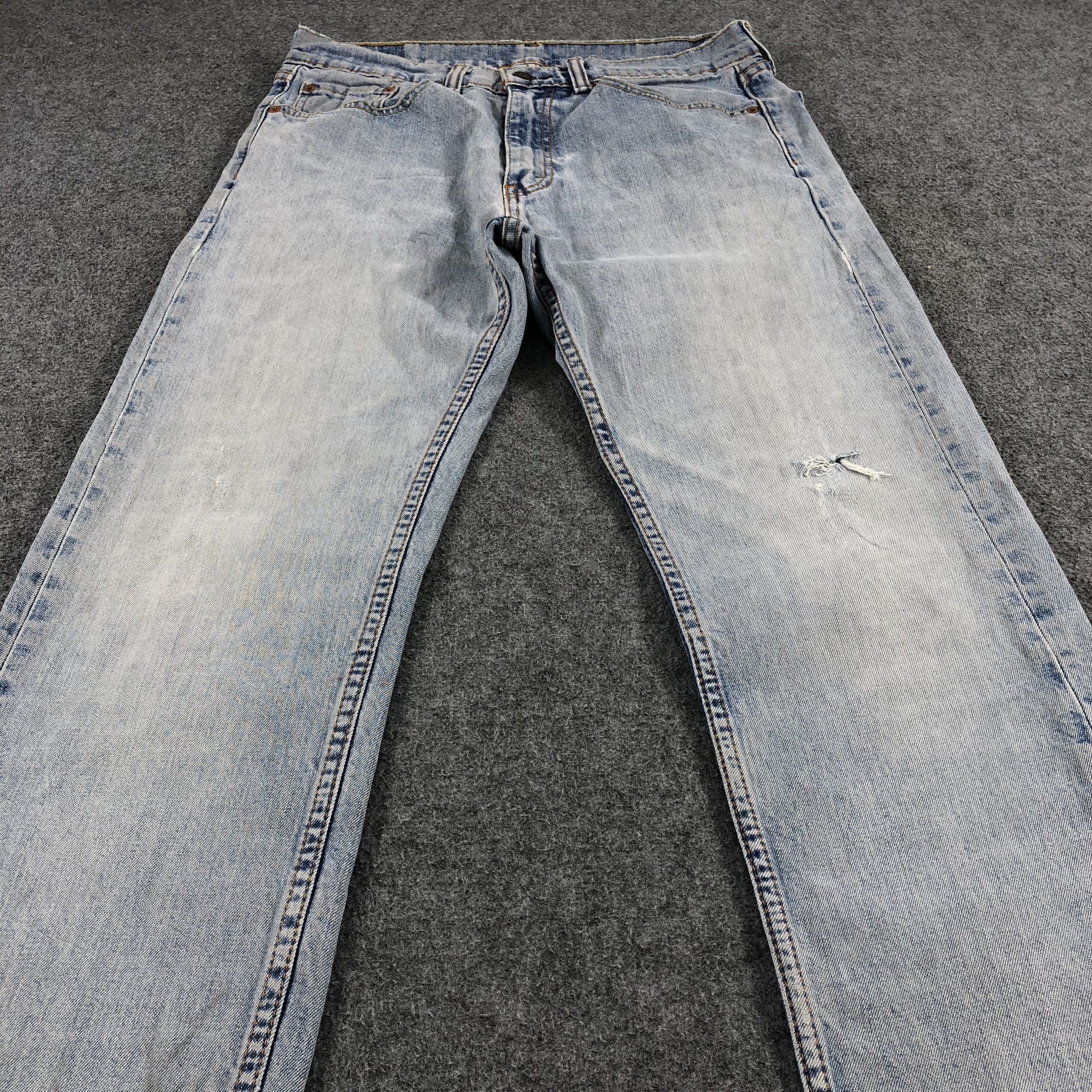 Levi's × Vintage 90s Vintage Levis Light Wash 505 Jeans-JM1696 Size US 31 - 3 Thumbnail