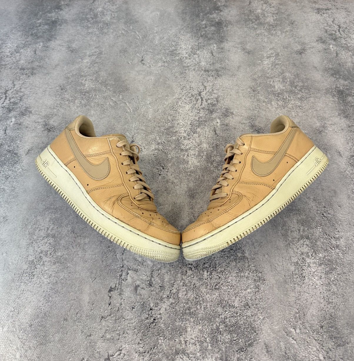 Nike Vintage Nike Air Force 1 Low Vachetta Tan Y2K Sneakers Shoes Size US 9.5 / EU 42-43 - 1 Thumbnail