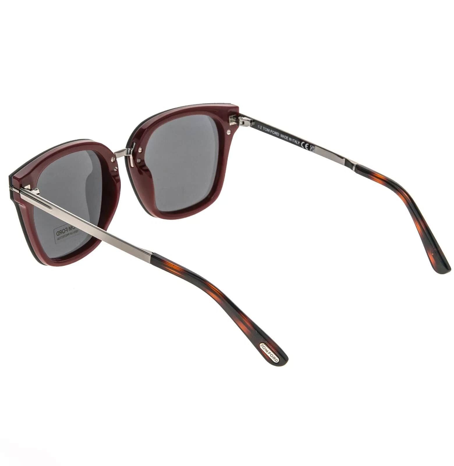 Tom Ford TOM FORD PHILIPPA 02 TF1014 71A Black Red Sunglasses 1014 Size ONE SIZE - 3 Thumbnail