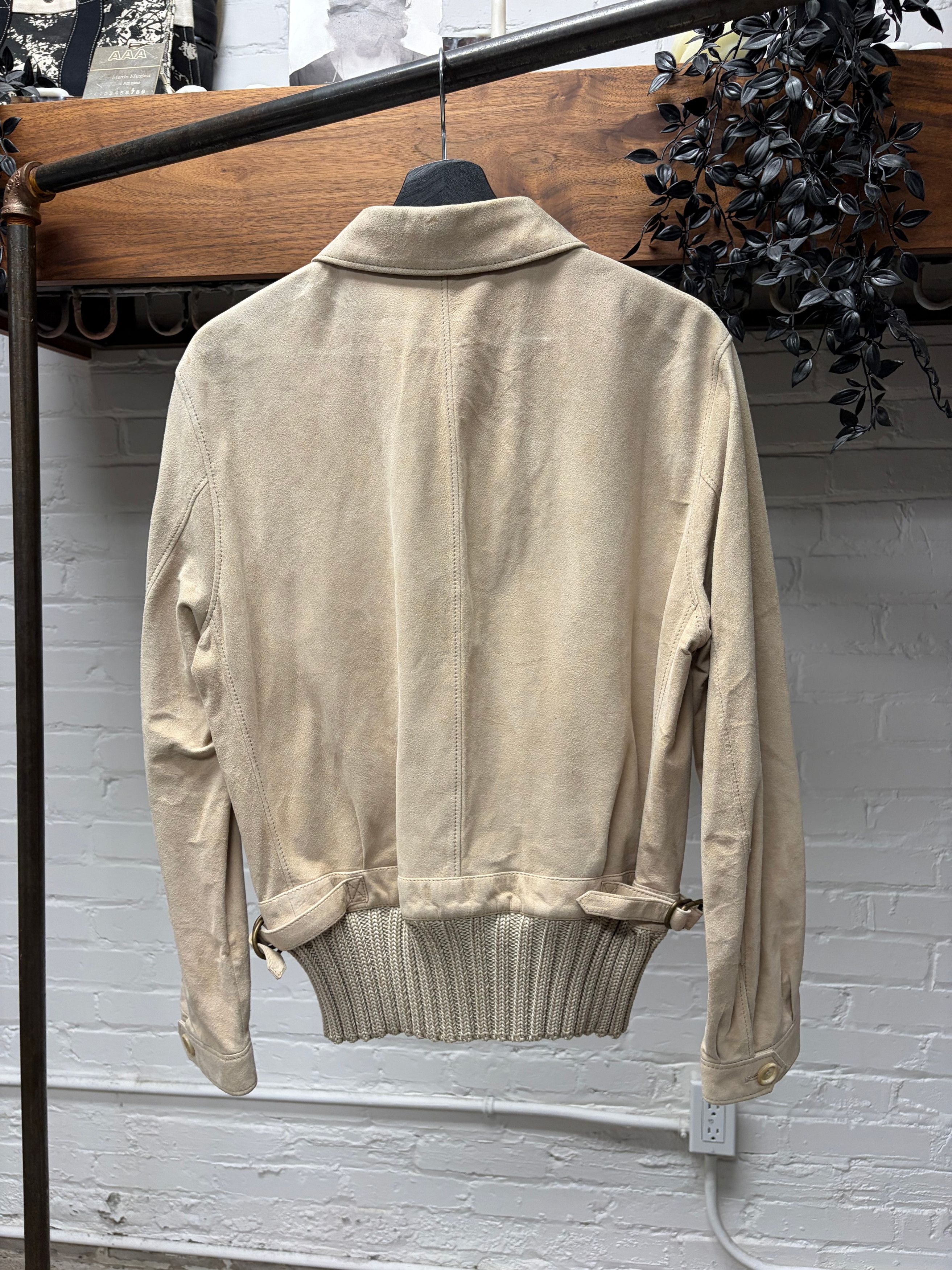 Alexander McQueen SS2007 Alexander McQueen Tan Suede Hunting Jacket Size US S / EU 44-46 / 1 - 4 Thumbnail