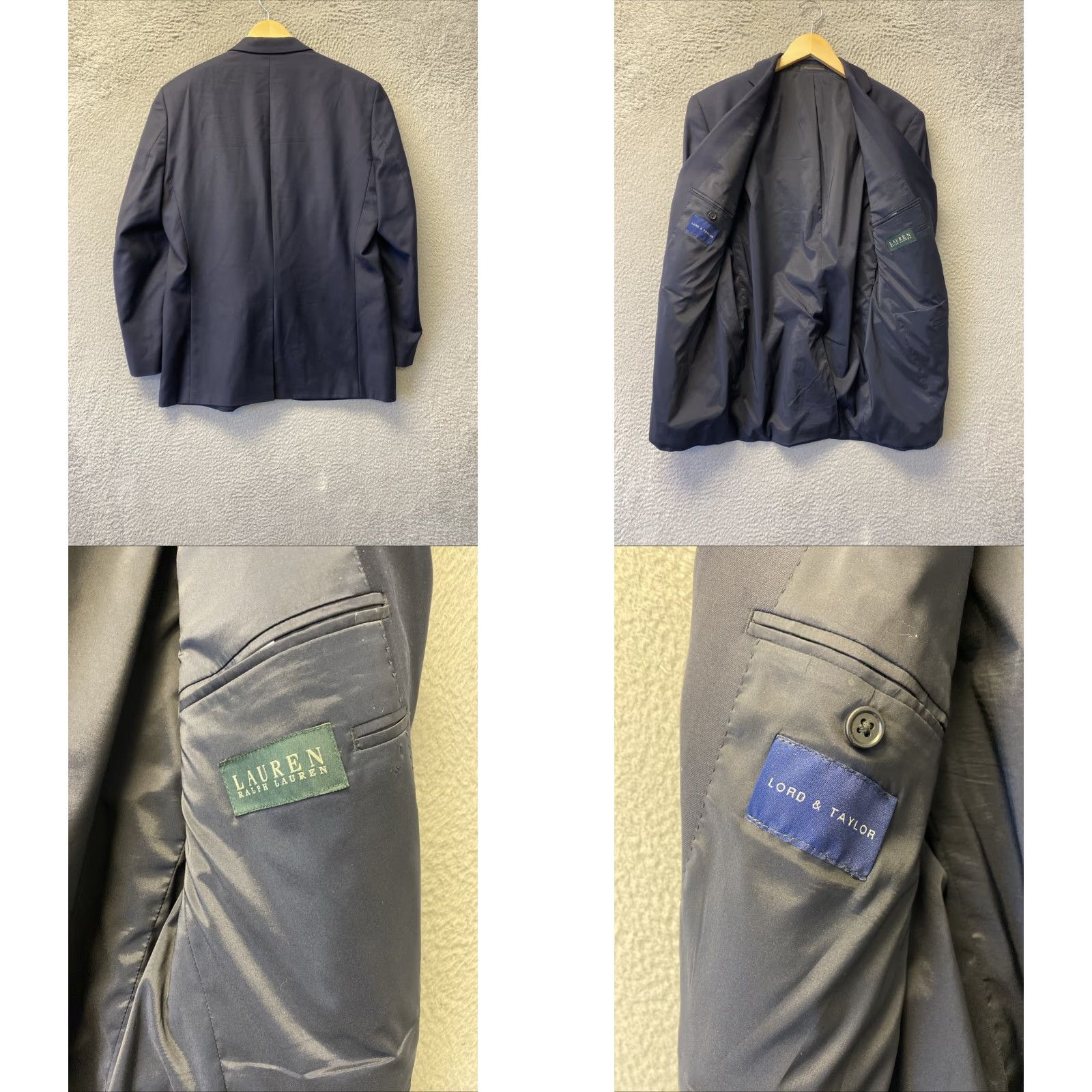 Polo Ralph Lauren VINTAGE Polo Ralph Lauren Blazer Men Size 42 Wool Navy Gold Buttons 90s Business Classic Size US XL / EU 56 / 4 - 8 Thumbnail