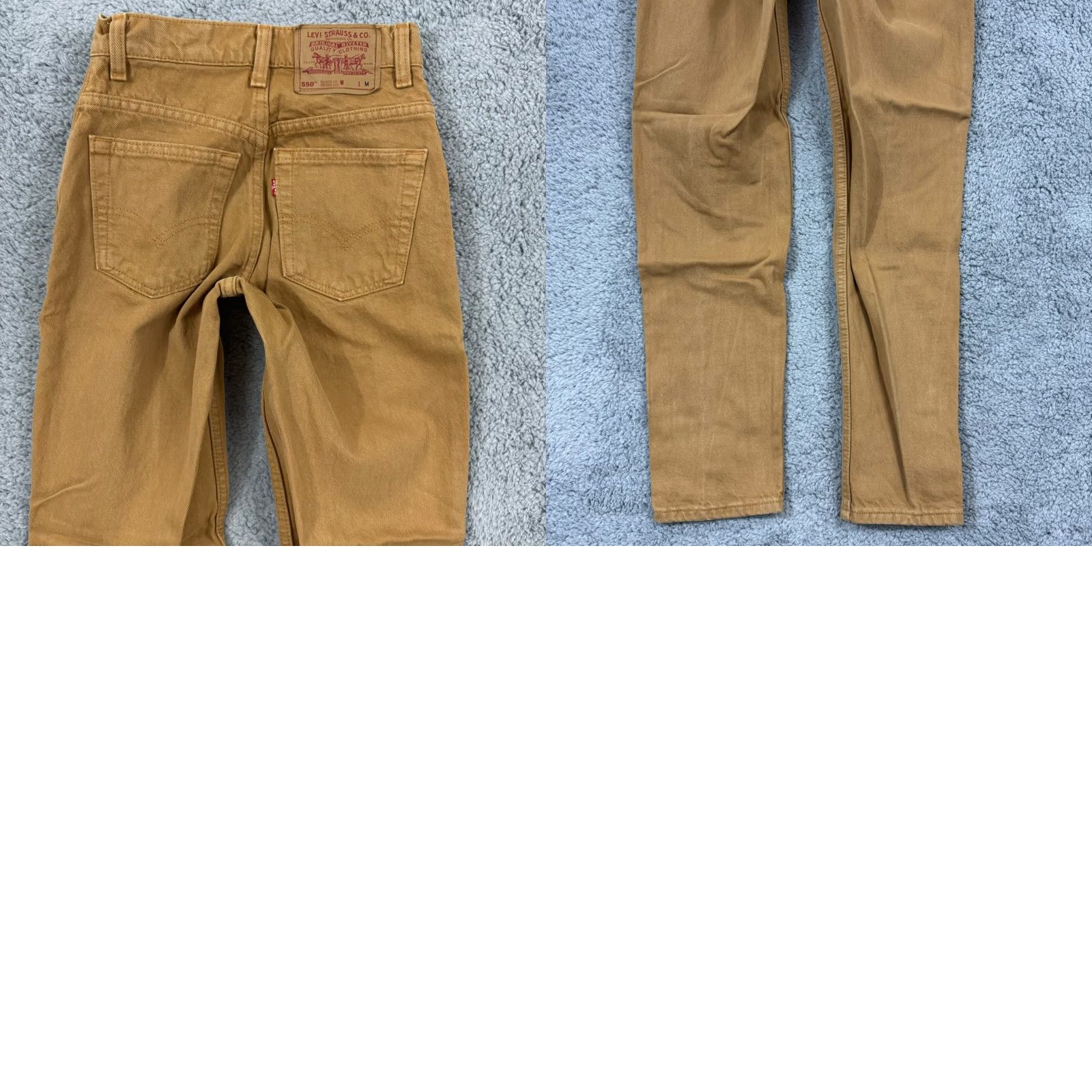 Levi's VINTAGE Levi's 550 Jeans Womens 3 M 26x29 Brown Tapered Leg Relaxed 90s USA Mens Womens Girls Boys Size 26" / US 2 / IT 38 - 9 Thumbnail