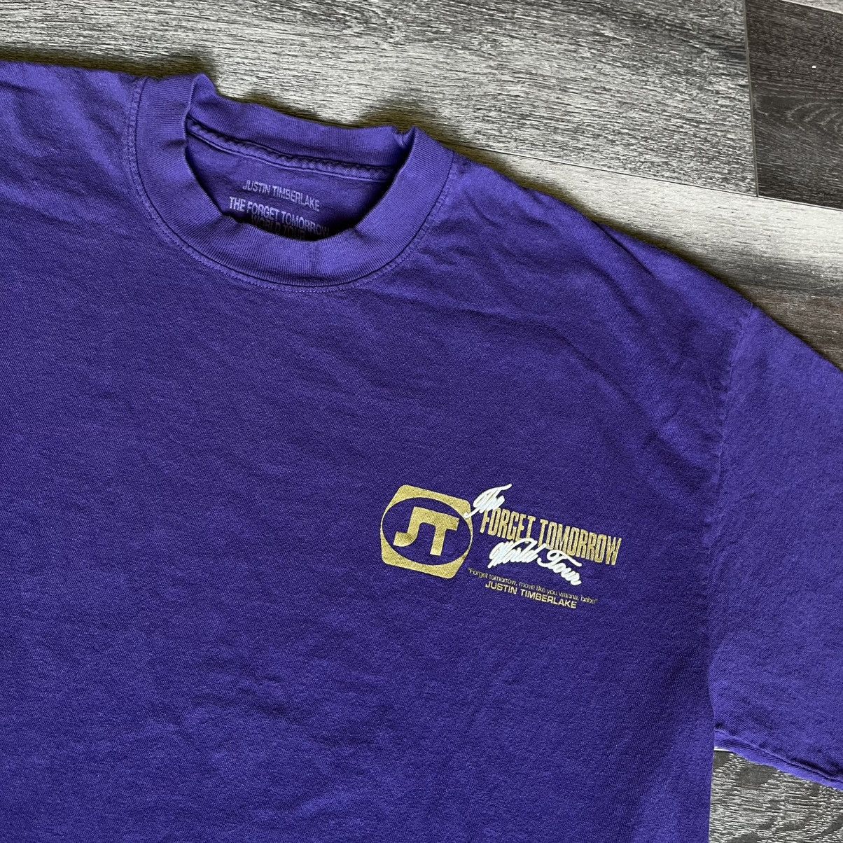 Band Tees Justin Timberlake Forget Tomorrow Tour Baltimore Graphic Tee Size US L / EU 52-54 / 3 - 5 Thumbnail