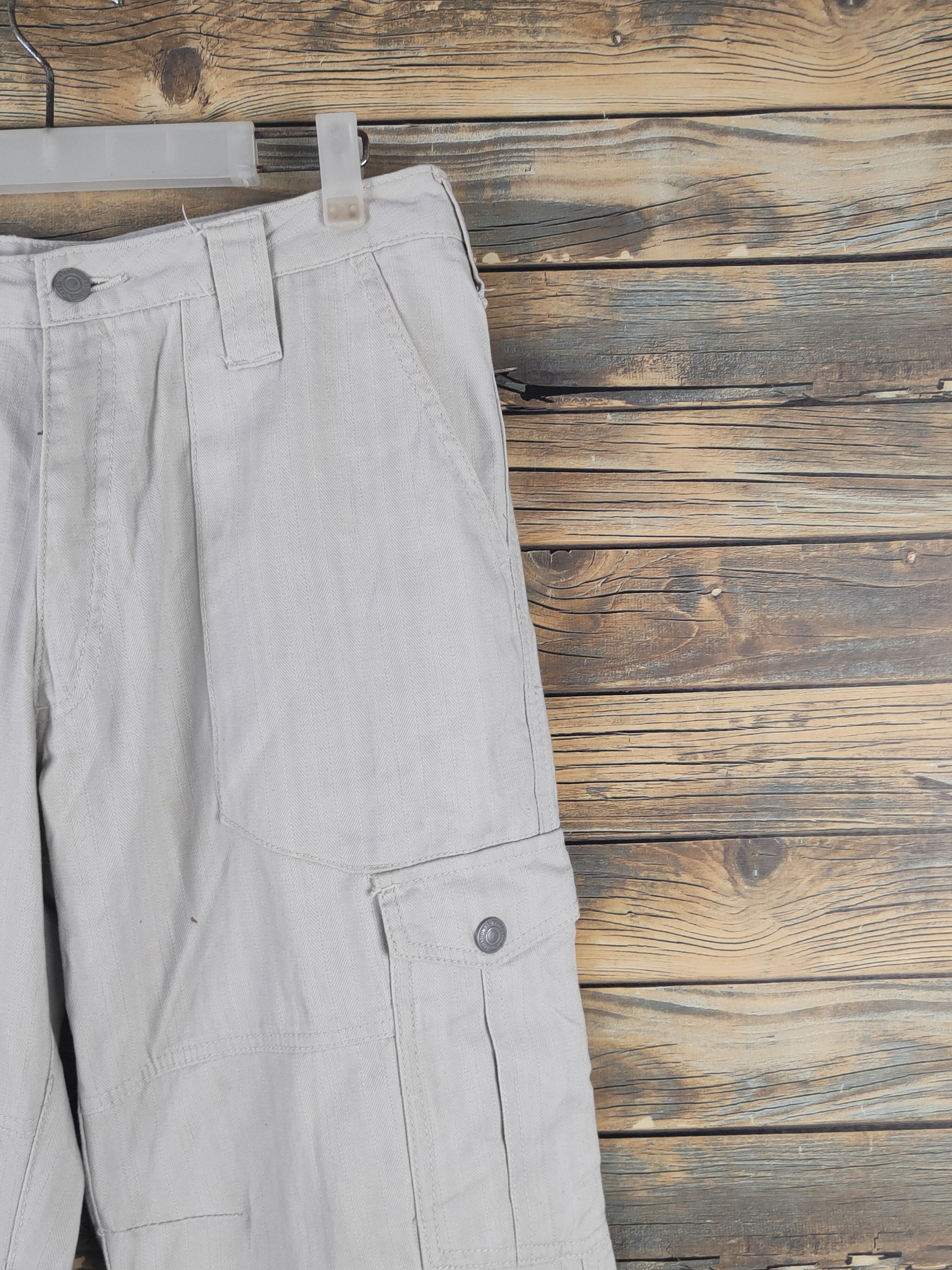 Japanese Brand DL Japanese Brand Gray Multipocket Cargo Pants #1789 Size US 31 - 5 Thumbnail
