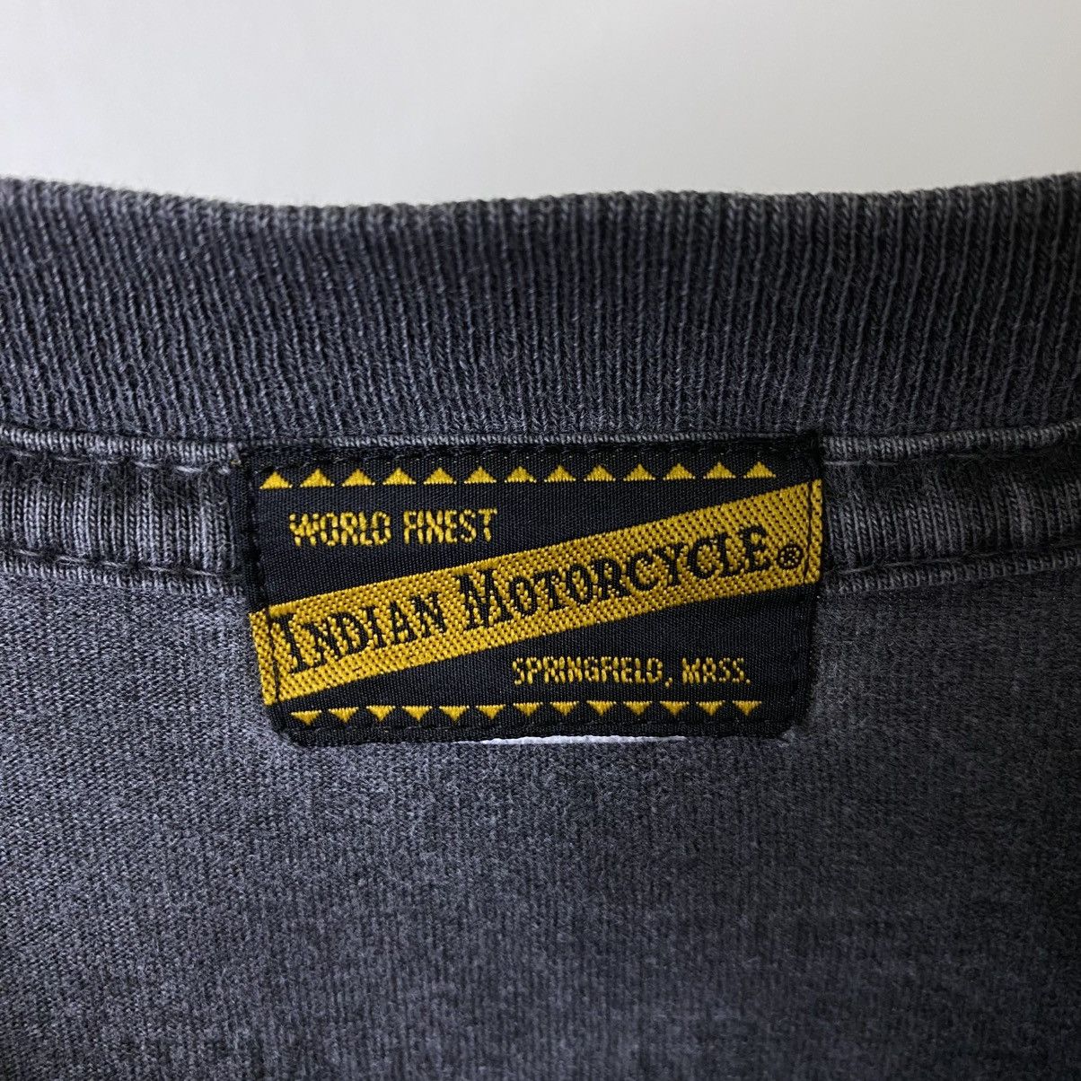Indian Motorcycle Y2K Indian Motorcycle Masters Of The Road Sleeves Hit TShirt Size US M / EU 48-50 / 2 - 5 Thumbnail