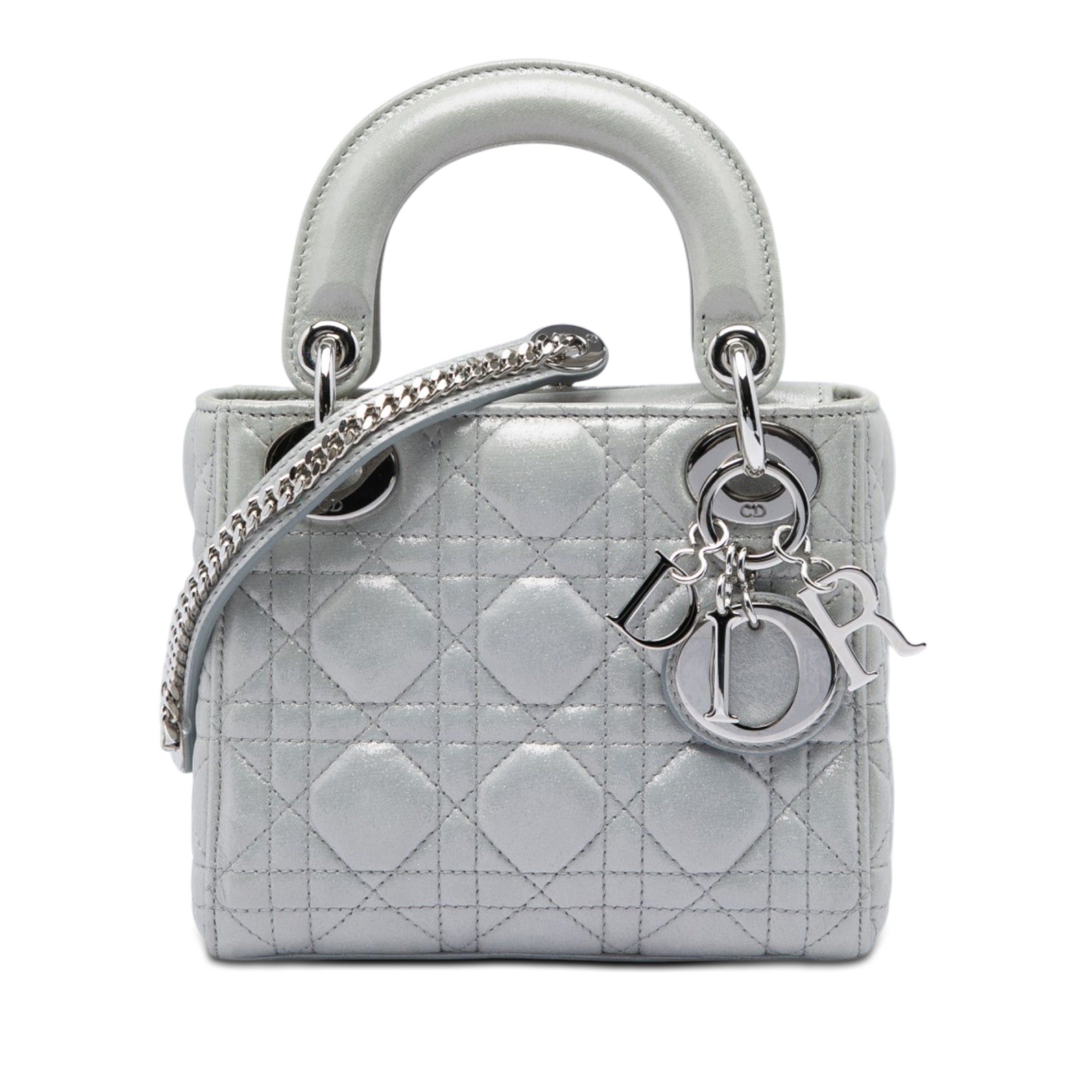 Dior Iridescent Lambskin Cannage Lady Dior Size ONE SIZE - 1 Thumbnail