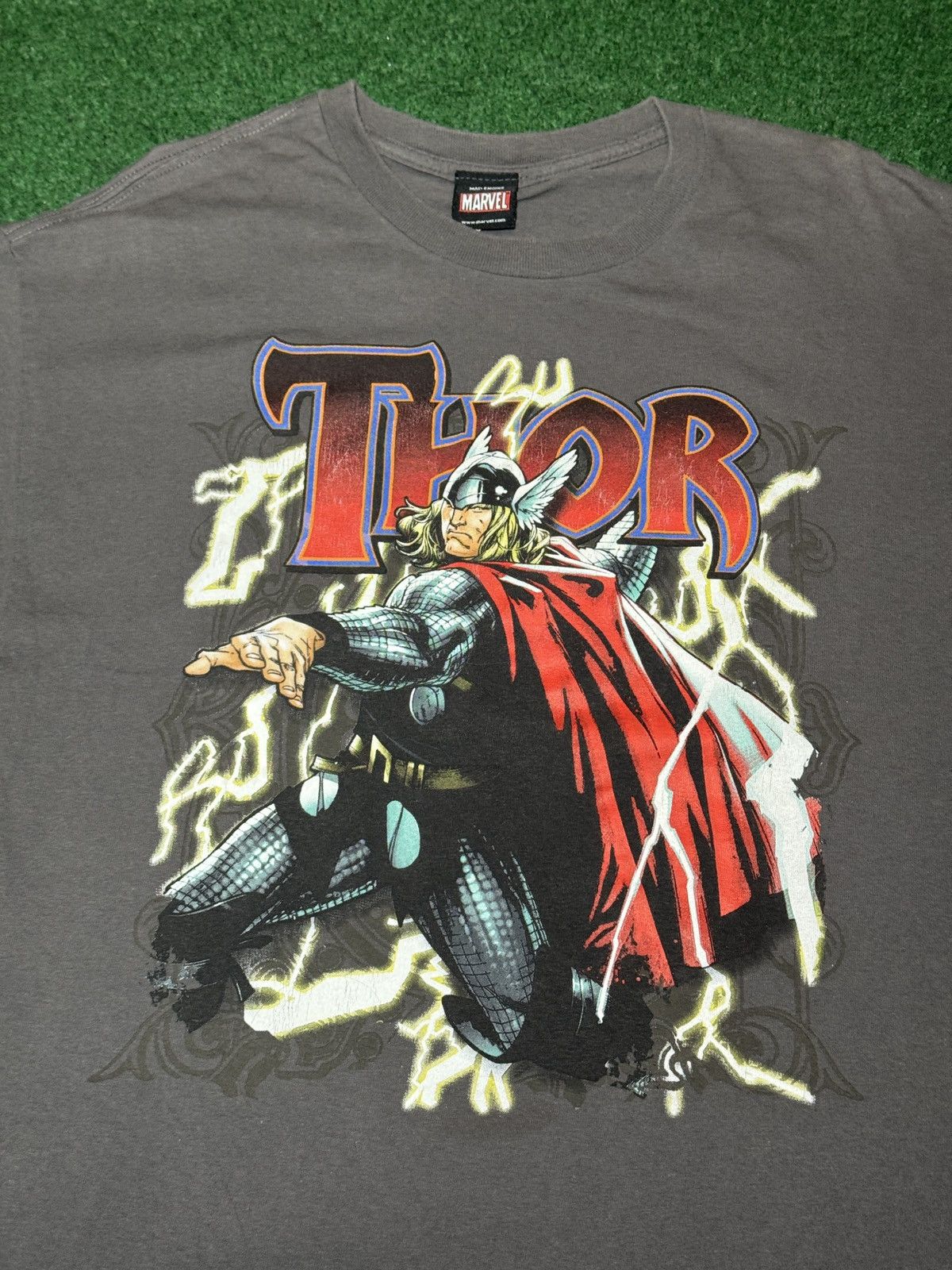 Marvel Comics Thor Marvel Mad Engine Superhero Comic Book Large T Shirt Size US L / EU 52-54 / 3 - 2 Thumbnail
