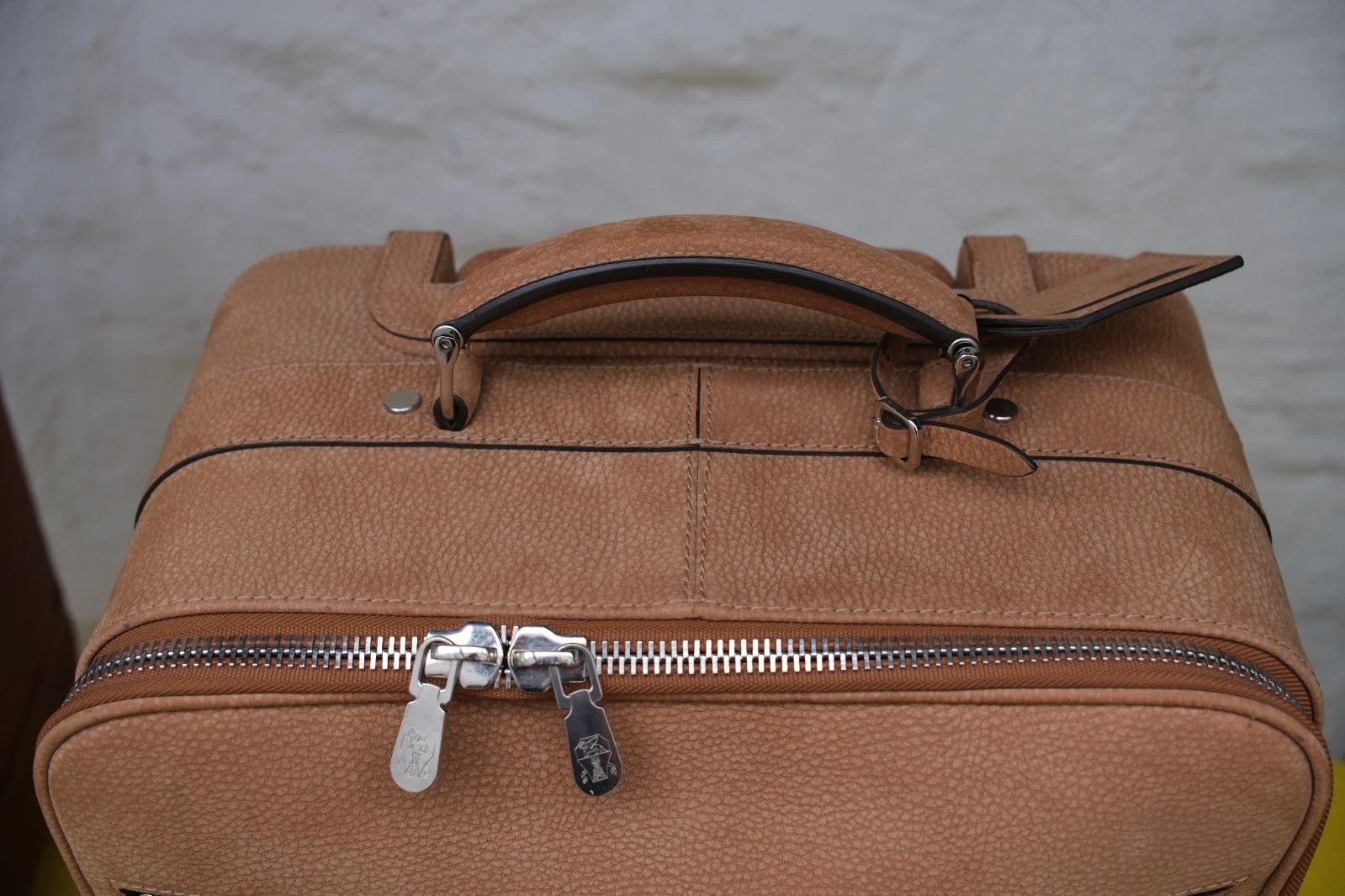Brunello Cucinelli Mint Brunello Cucinelli Trolley Luggage Bags Suitcase Size ONE SIZE - 3 Thumbnail