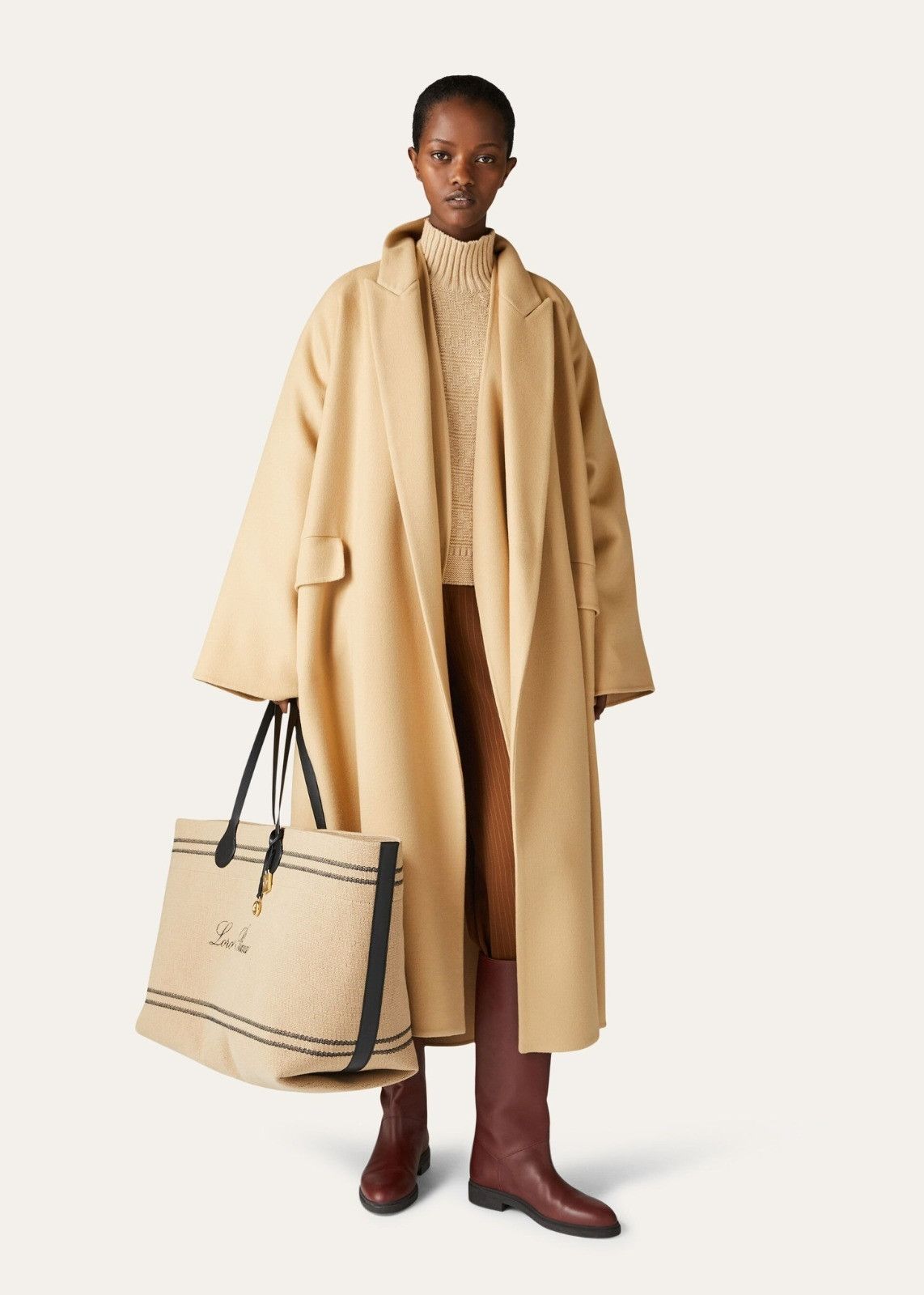 Loro Piana o1srvl11e1125 FAN2209 Fredrick Coat in Brown Size S / US 4 / IT 40 - 6 Thumbnail