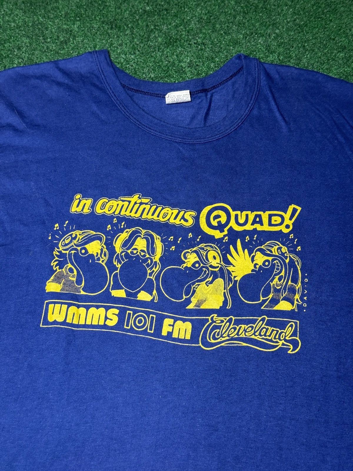 Vintage Vintage 70s 80s WMMS 101 FM Cleveland Radio RARE T Shirt Size US L / EU 52-54 / 3 - 2 Thumbnail