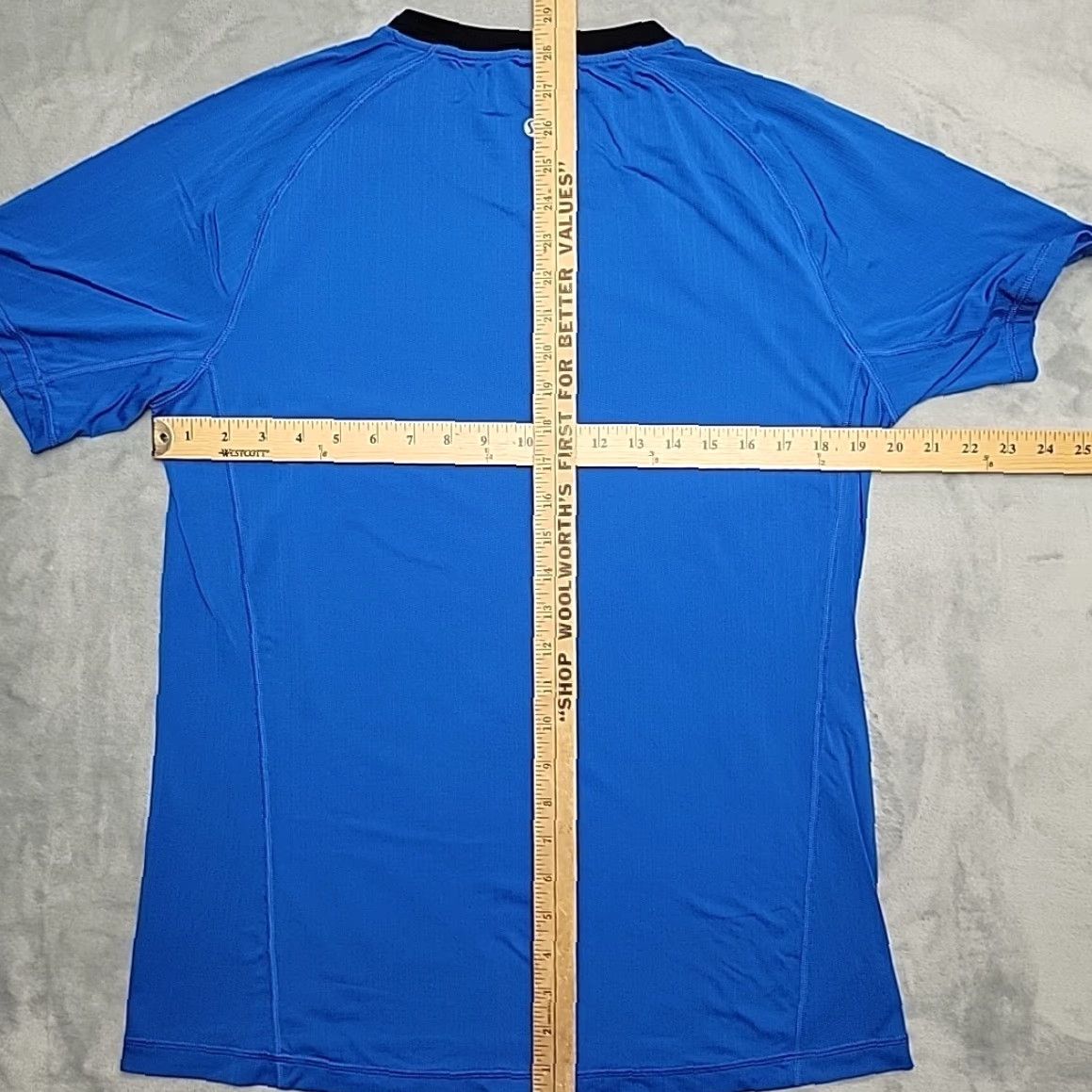 Lululemon Lululemon Shirt Mens Small Blue Performance V-neck Pullover Athletic Wicking TEE Size US S / EU 44-46 / 1 - 6 Thumbnail