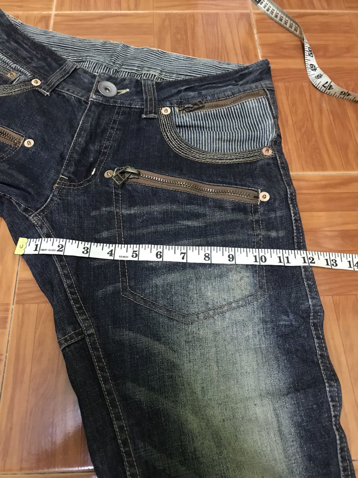 Japanese Brand Very rare‼️punk japanese brand rare design Size US 32 / EU 48 - 16 Thumbnail