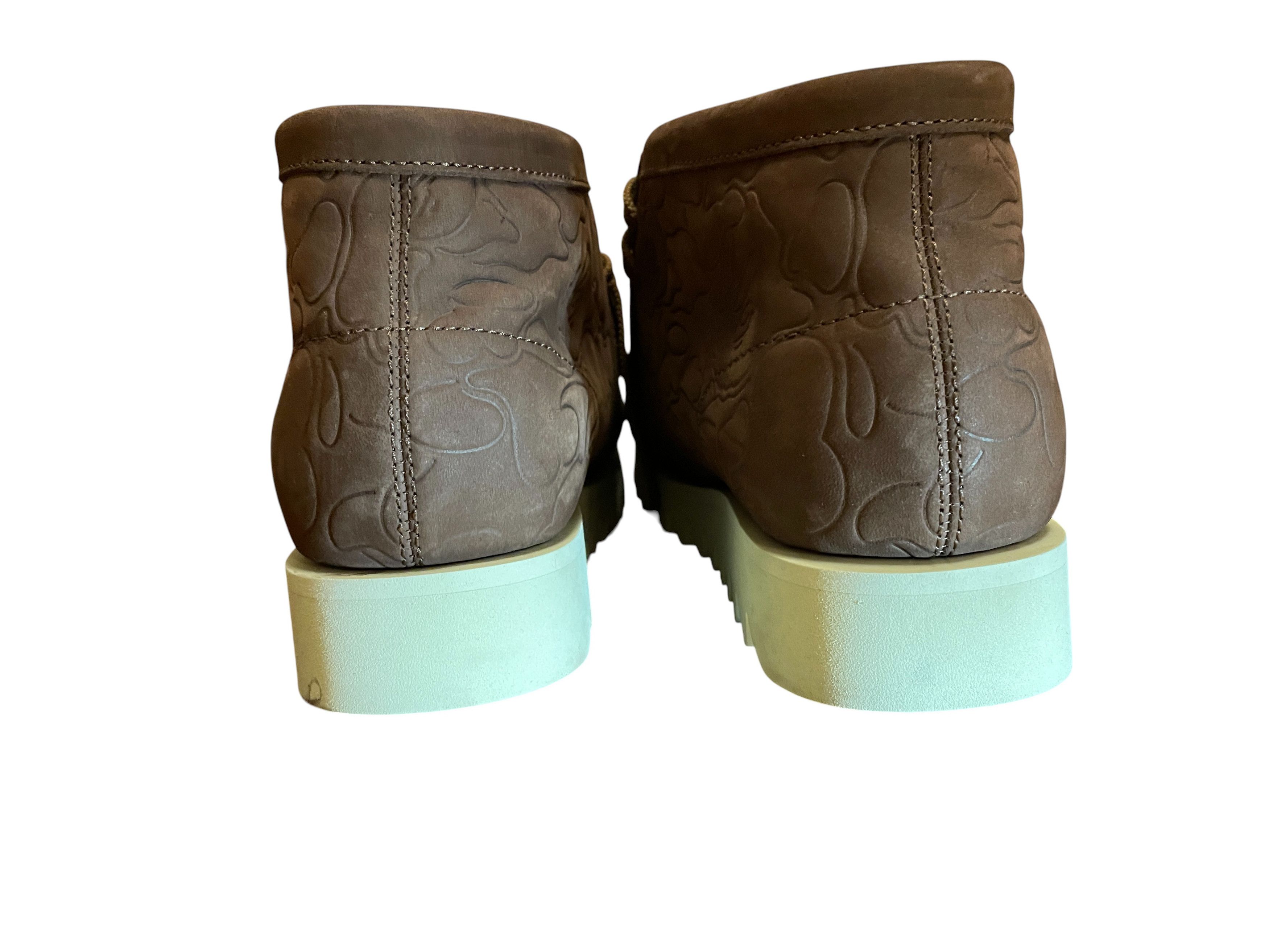 Bape BAPE Beige Manhunt Brown Boots Size US 9 / EU 42 - 4 Thumbnail