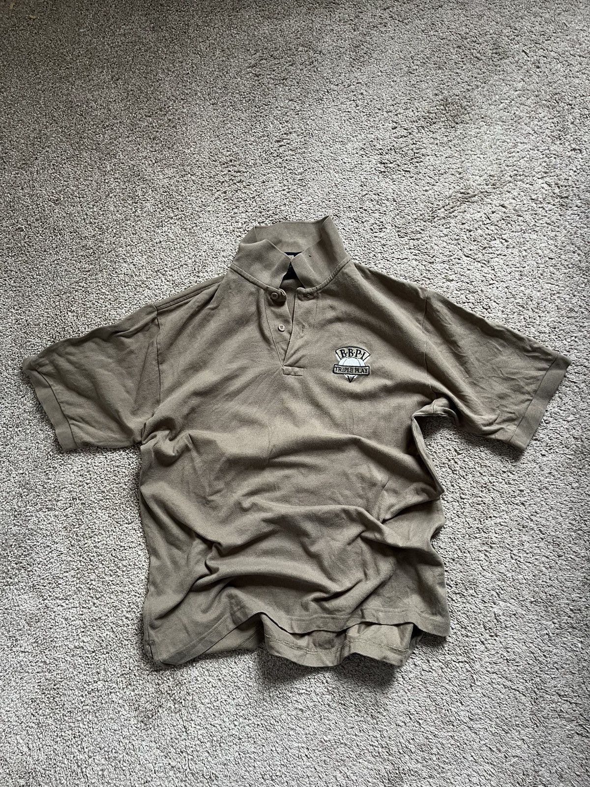 Boast Boast Khaki Triple Play Polo Size US M / EU 48-50 / 2 - 1 Thumbnail