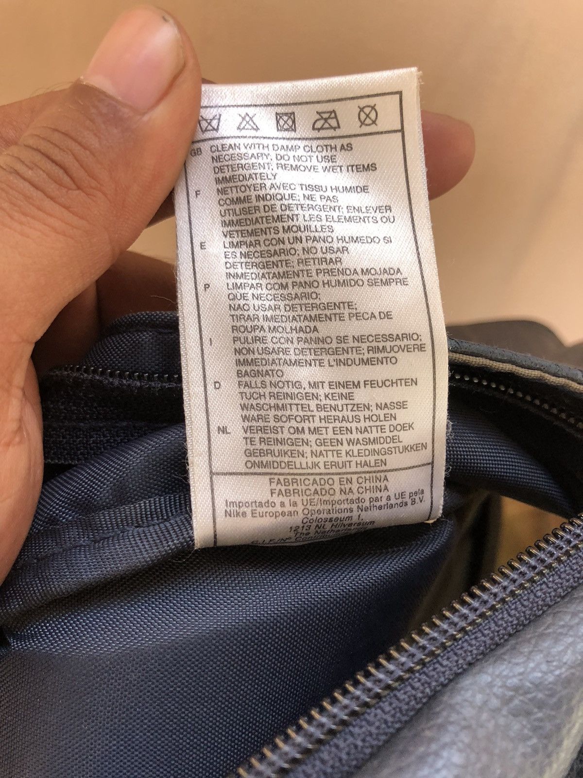 Nike 90s Nike Leather Backpack Swoosh Bag Size ONE SIZE - 10 Thumbnail