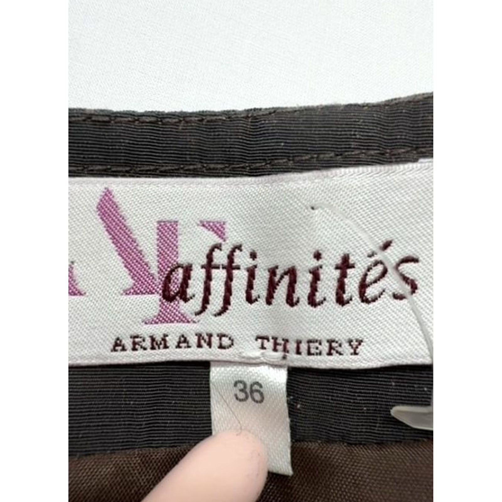 Vintage Lafinités Women Brown A-Line Midi Skirt EU 36 Button BNWT — Skirt, Brown, EU 36, Button, A-Line, Midi, Women, Lafinités Size 25" / US 0 / IT 36 - 3 Thumbnail