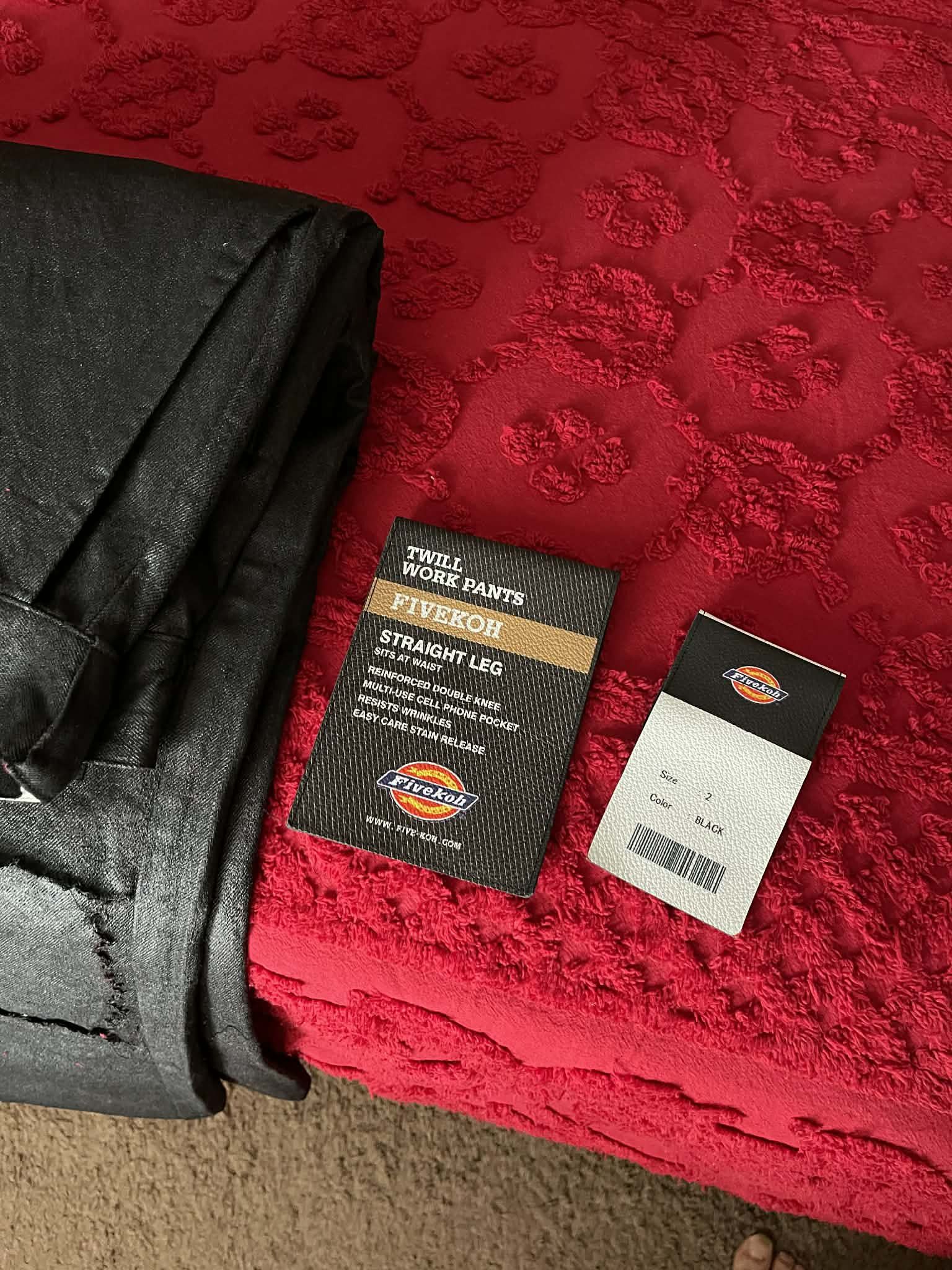 Other Black Waxed Raw Denim Jeans by Five-Koh Size US 32 / EU 48 - 7 Thumbnail