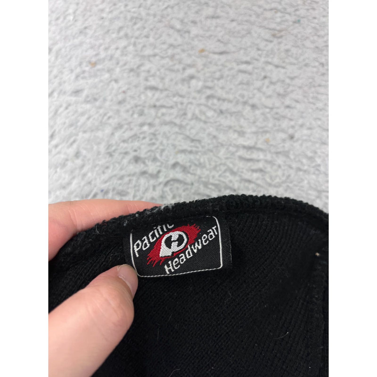 Vintage Red Mountain High School Beanie Adult One Size Black Knit 100% Acrylic Size ONE SIZE - 6 Thumbnail