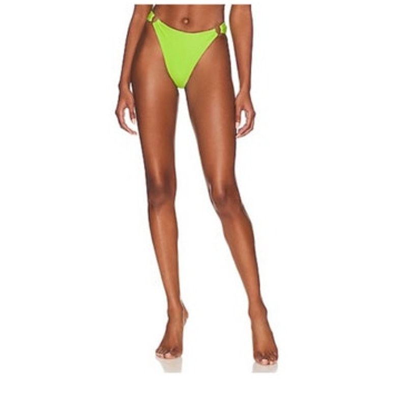 REVOLVE Lovers + Friends I Got Options Green Lime Bikini Bottoms, S Size S / US 4 / IT 40 - 1 Thumbnail