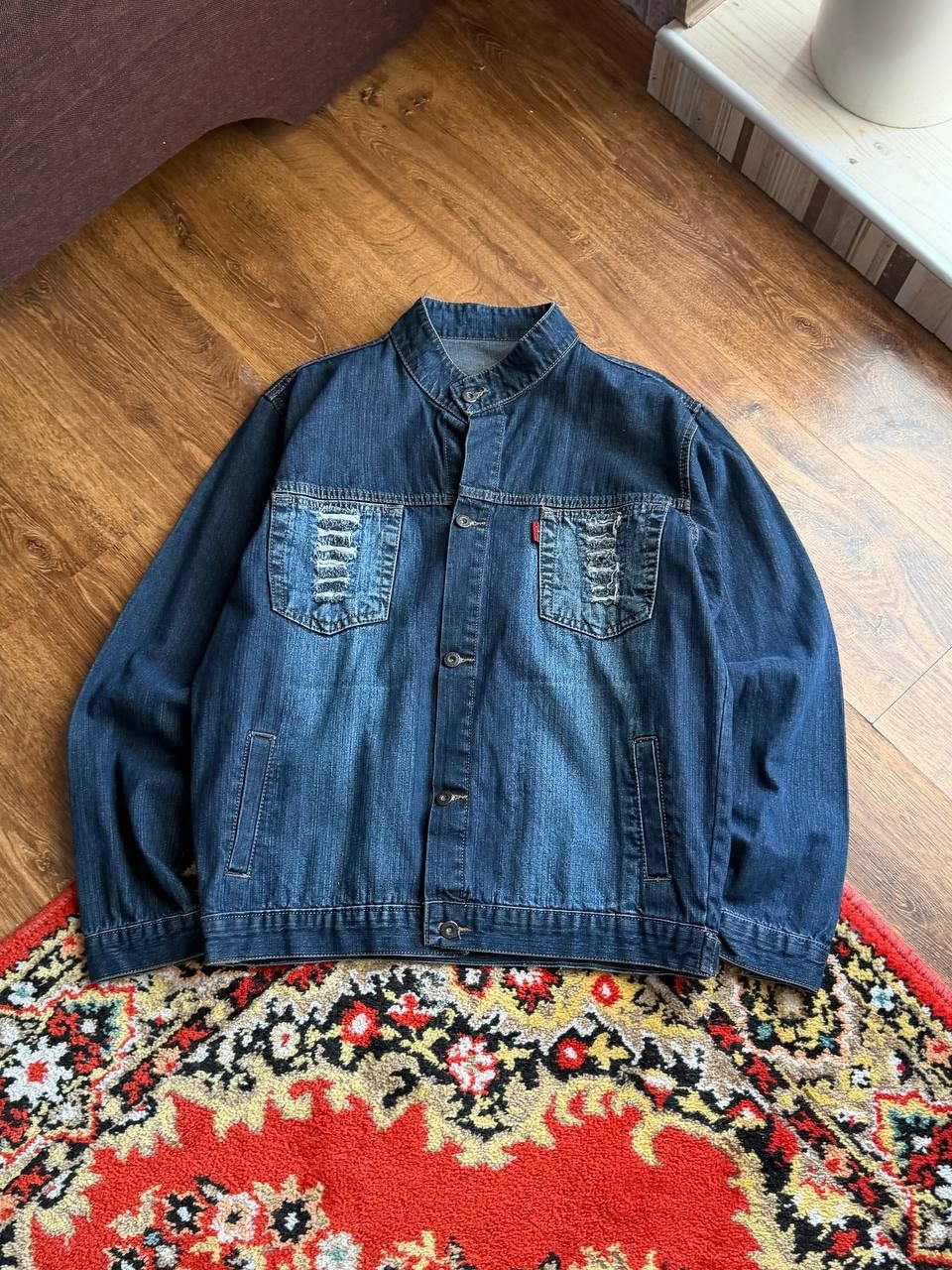 Hysteric Glamour VTG Hysteric Glamour Style Distressed Denim Jacket Y2K Size US L / EU 52-54 / 3 - 2 Thumbnail
