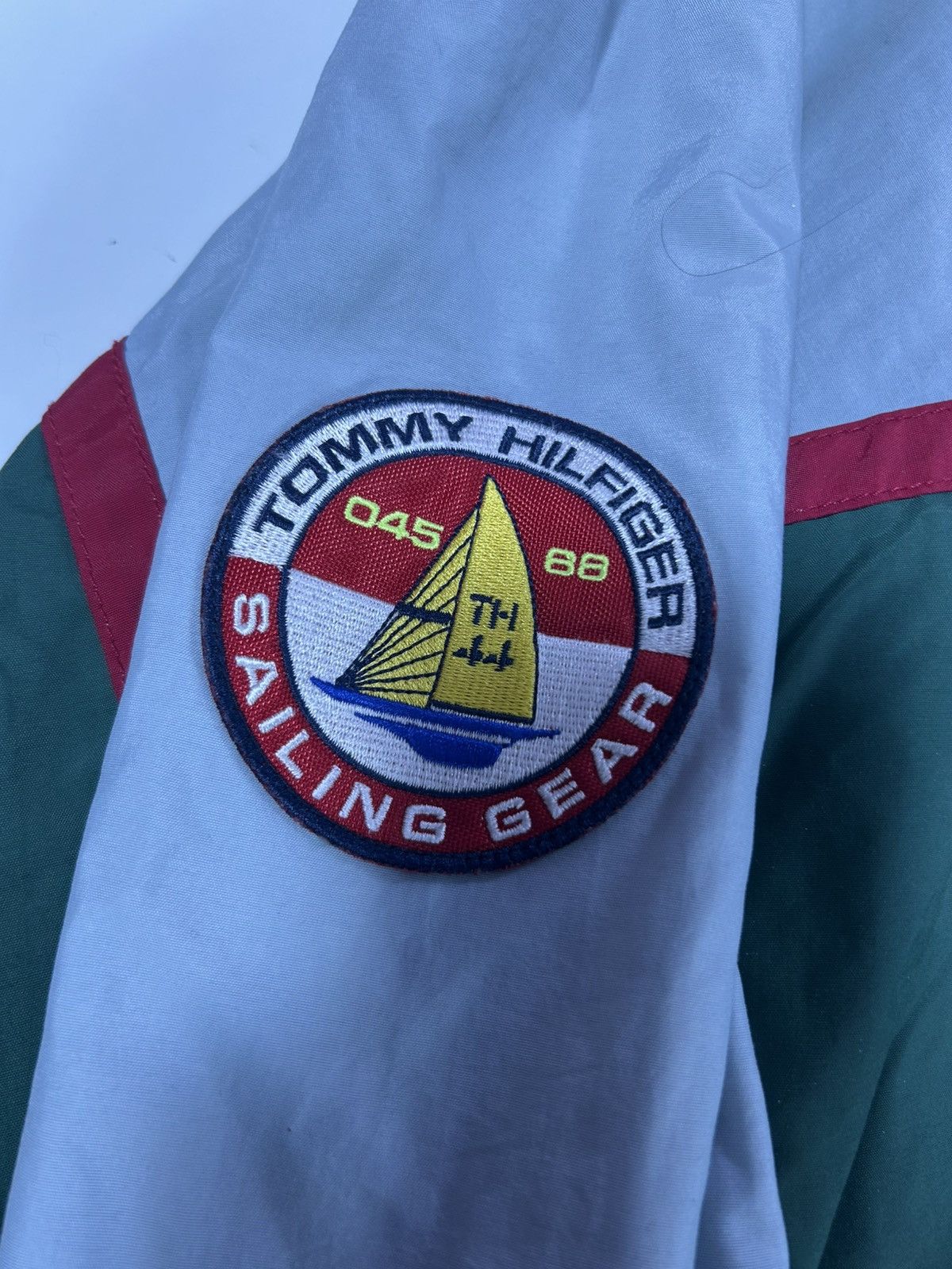 Tommy Hilfiger Mens Tommy Hilfiger Sailing Gear hood raincoat / jacket 2XL Size US XXL / EU 58 / 5 - 6 Thumbnail