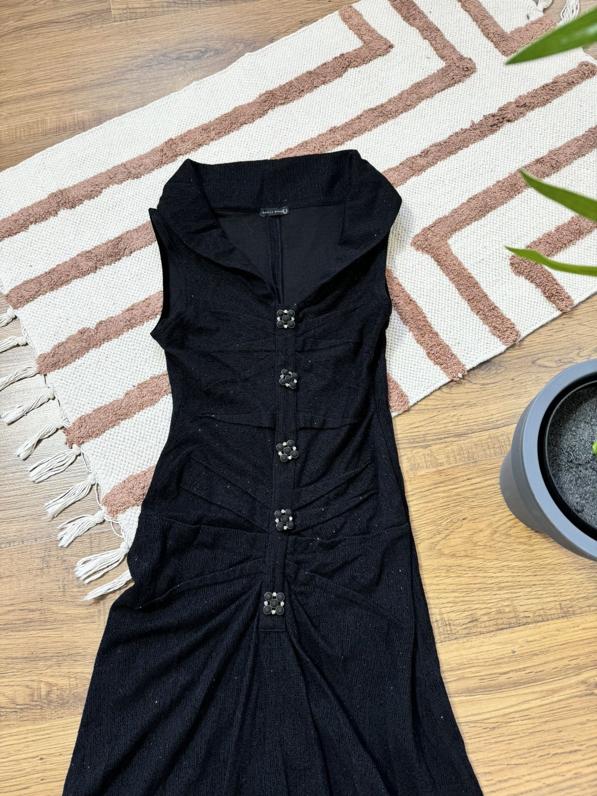 Vintage VINTAGE MARIELLA BURANI 2000s MAXI DRESS Size M / US 6-8 / IT 42-44 - 7 Thumbnail