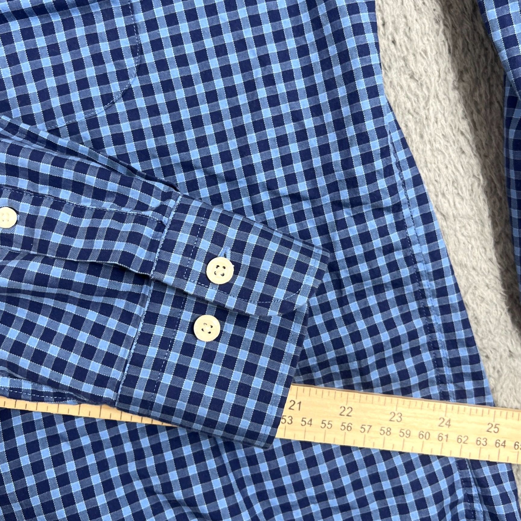 Peter Millar Vintage Peter Millar Men’s XL Button-Down Shirt Long Sleeve Check Plaid Casual Gaming Size US XL / EU 56 / 4 - 6 Thumbnail