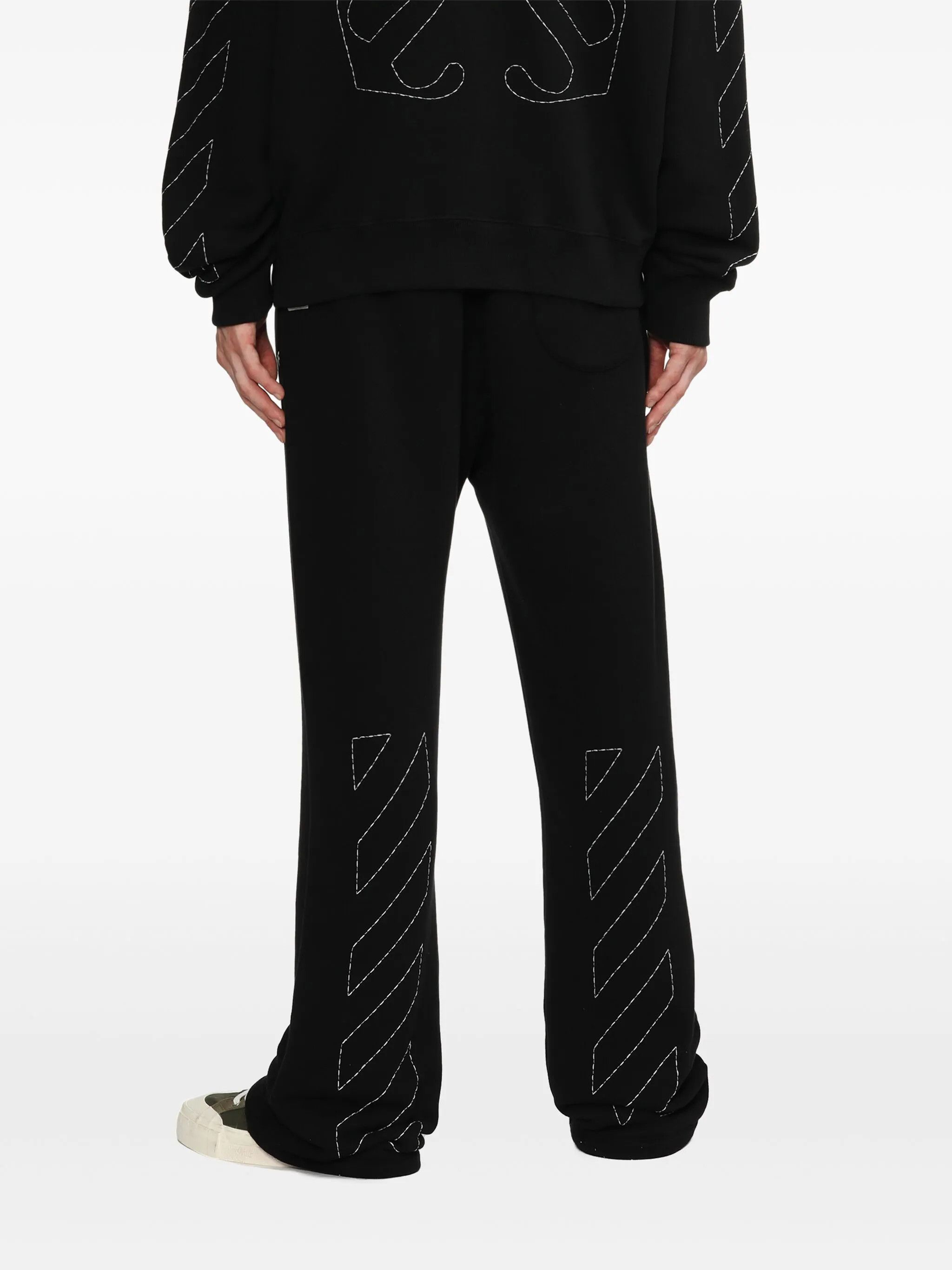 Off-White o1y0225 Logo Jogger & Sweatpant in Black Size US 34 / EU 50 - 5 Thumbnail