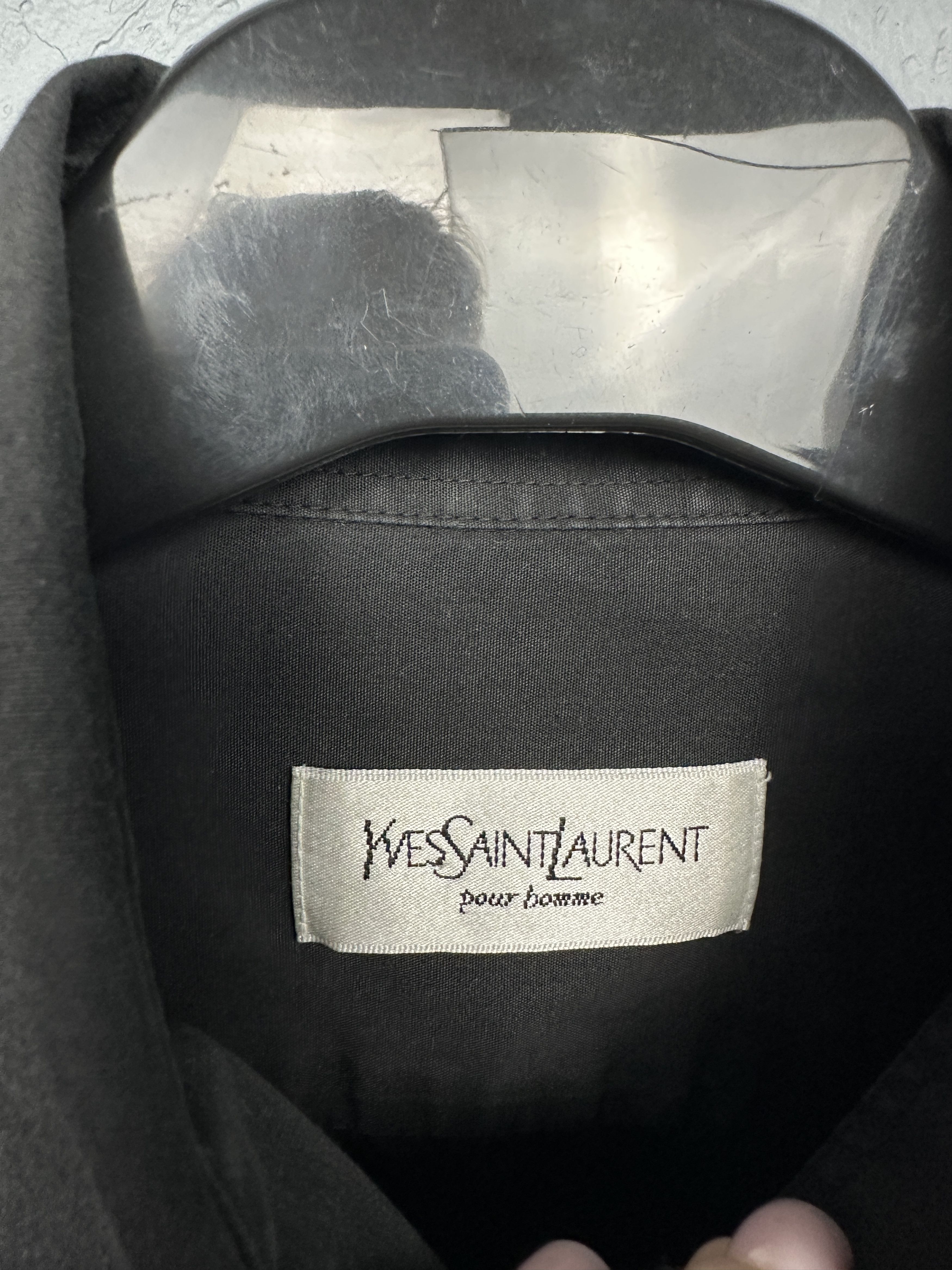 Yves Saint Laurent Yves Saint Laurent Mens Short Sleeve Shirt Size US M / EU 48-50 / 2 - 4 Thumbnail
