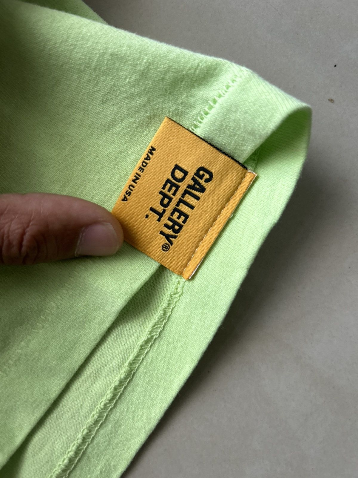 Gallery Dept. Gallery dept lime souvenir tee Size US XL / EU 56 / 4 - 4 Thumbnail