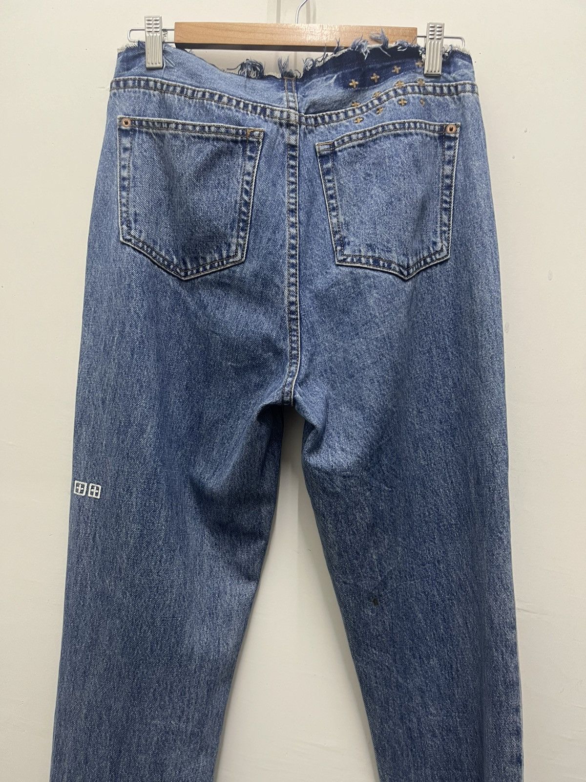 Ksubi Ksubi Straight N Narrow Ripped City Denim Women Pants W30 Size 30" / US 8 / IT 44 - 3 Thumbnail