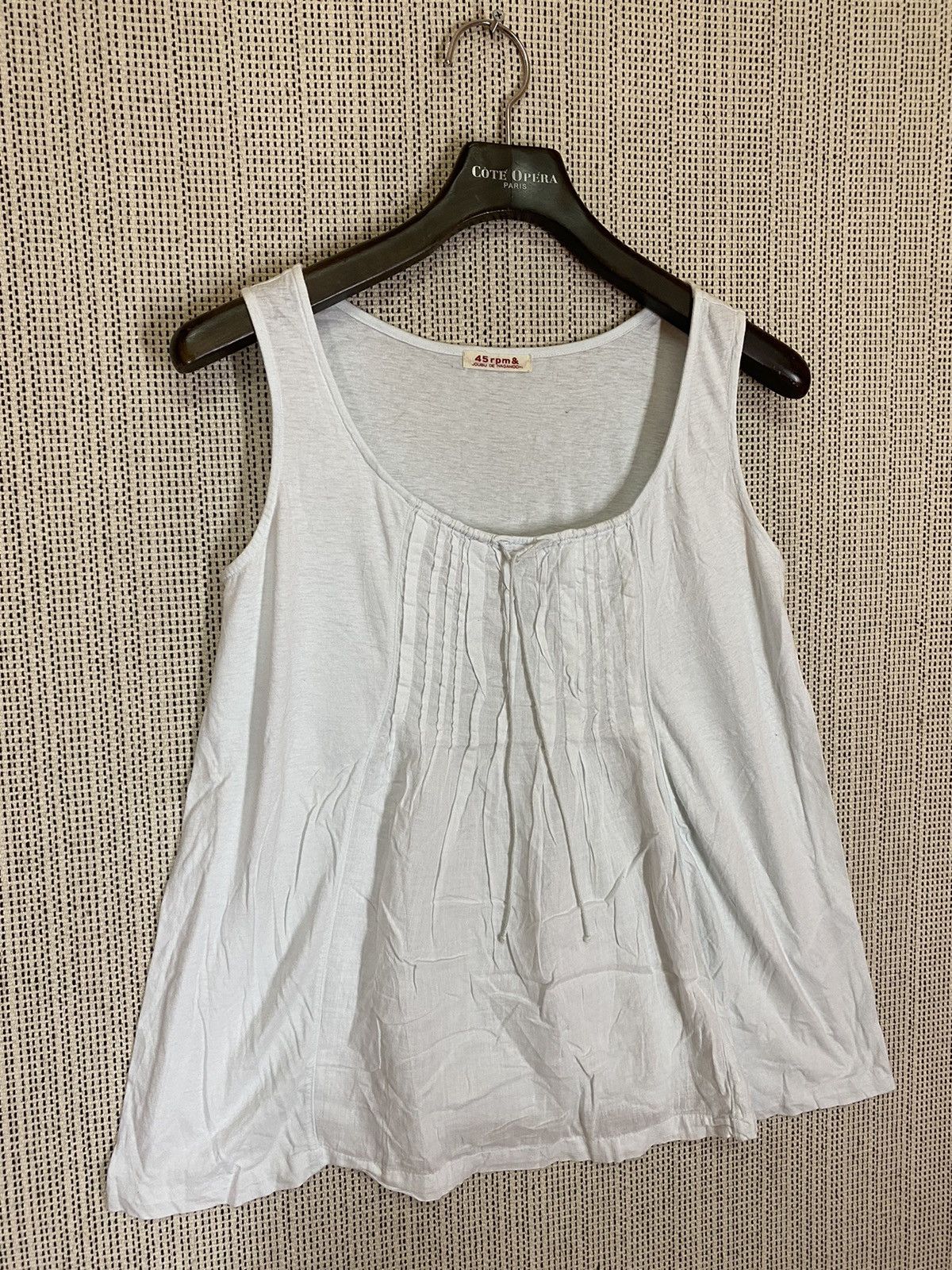 45rpm × Japanese Brand × Vintage ‼️JAPANASE MARKET 45rpm TANKTOP VERY NICE DESIGN‼️ Size M / US 6-8 / IT 42-44 - 2 Thumbnail