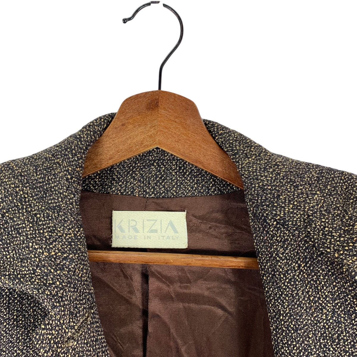 Krizia × Krizia Uomo VINTAGE KRIZIA MADE IN ITALY BUTTON WOMEN JACKET Size L / US 10 / IT 46 - 8 Thumbnail