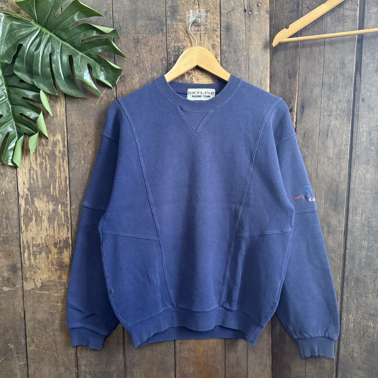 Vintage Vintage Skyline Racing Team Staff GTR Sweatshirt Size US M / EU 48-50 / 2 - 2 Thumbnail