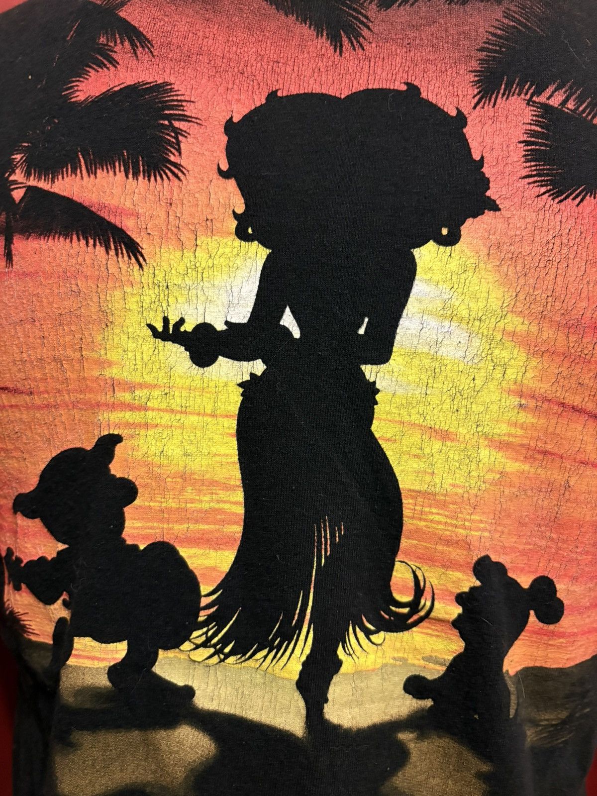 Vintage Vintage Betty Boop Tshirt Y2k Hawaii Hula Boop Surf Grail Size US M / EU 48-50 / 2 - 6 Thumbnail